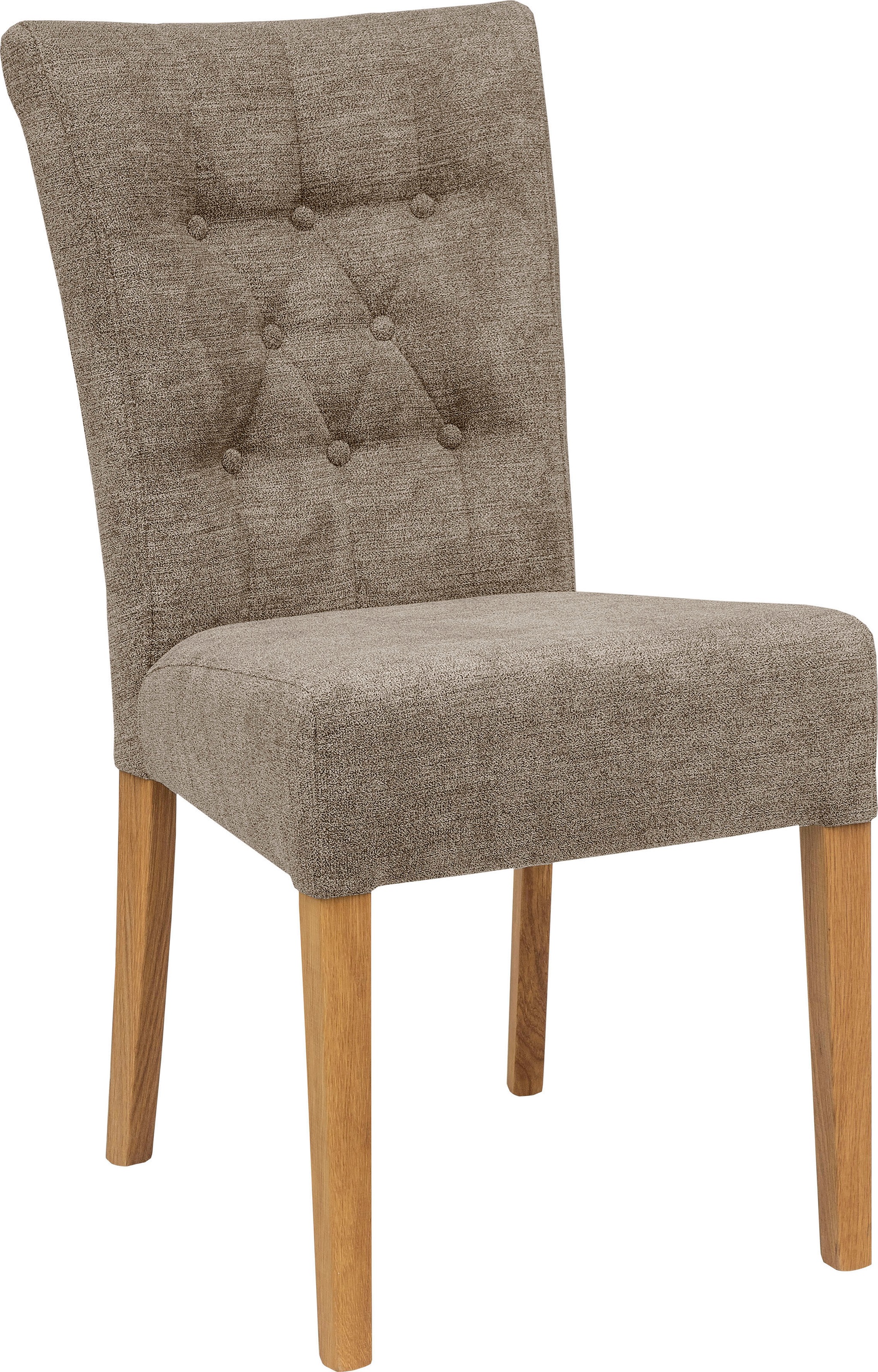 Home affaire Polsterstuhl "Queen" (Set) 2 Stk.Esszimmerstuhl mit Knopfheftu günstig online kaufen