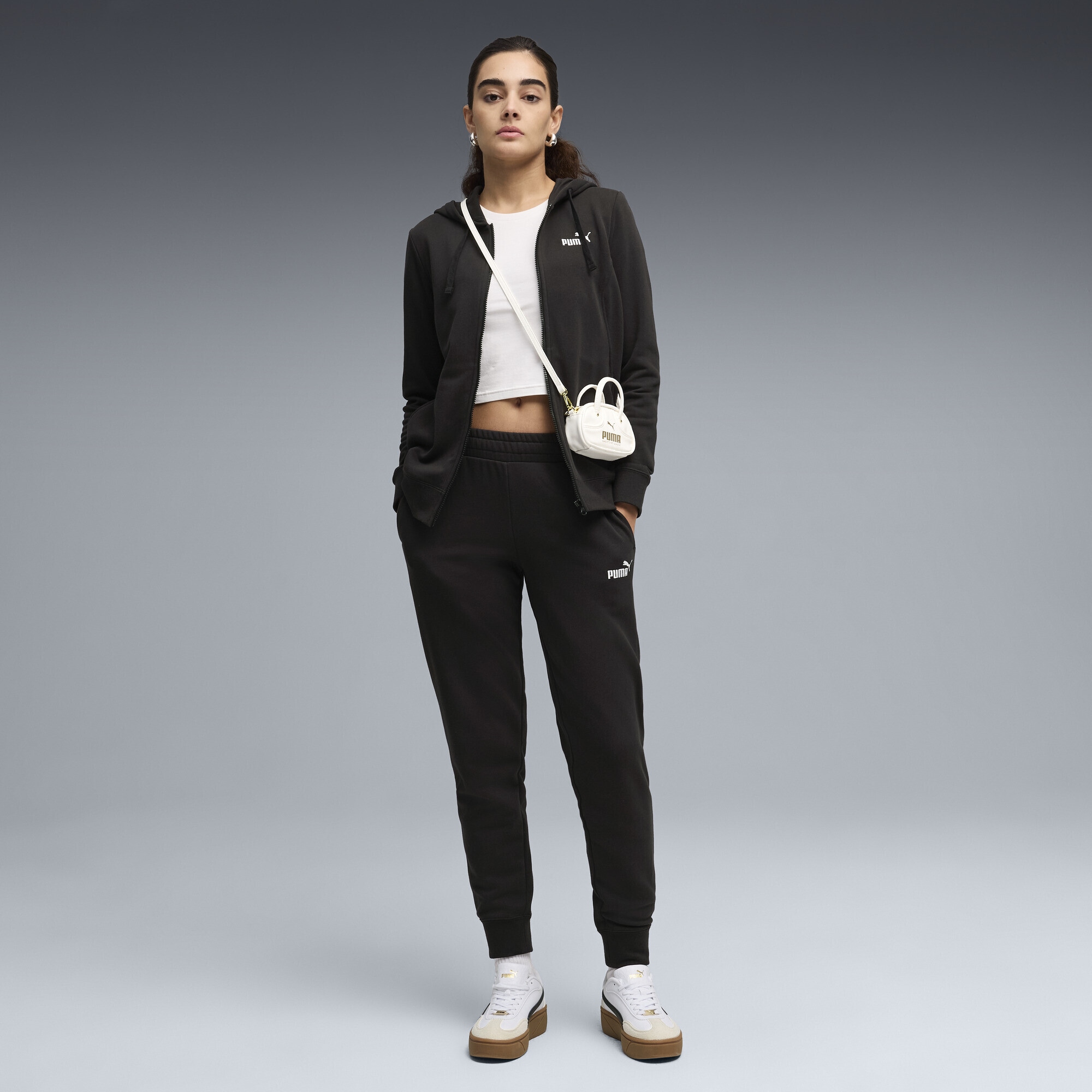 PUMA Jogginganzug »Trainingsanzug mit Kapuze Damen«