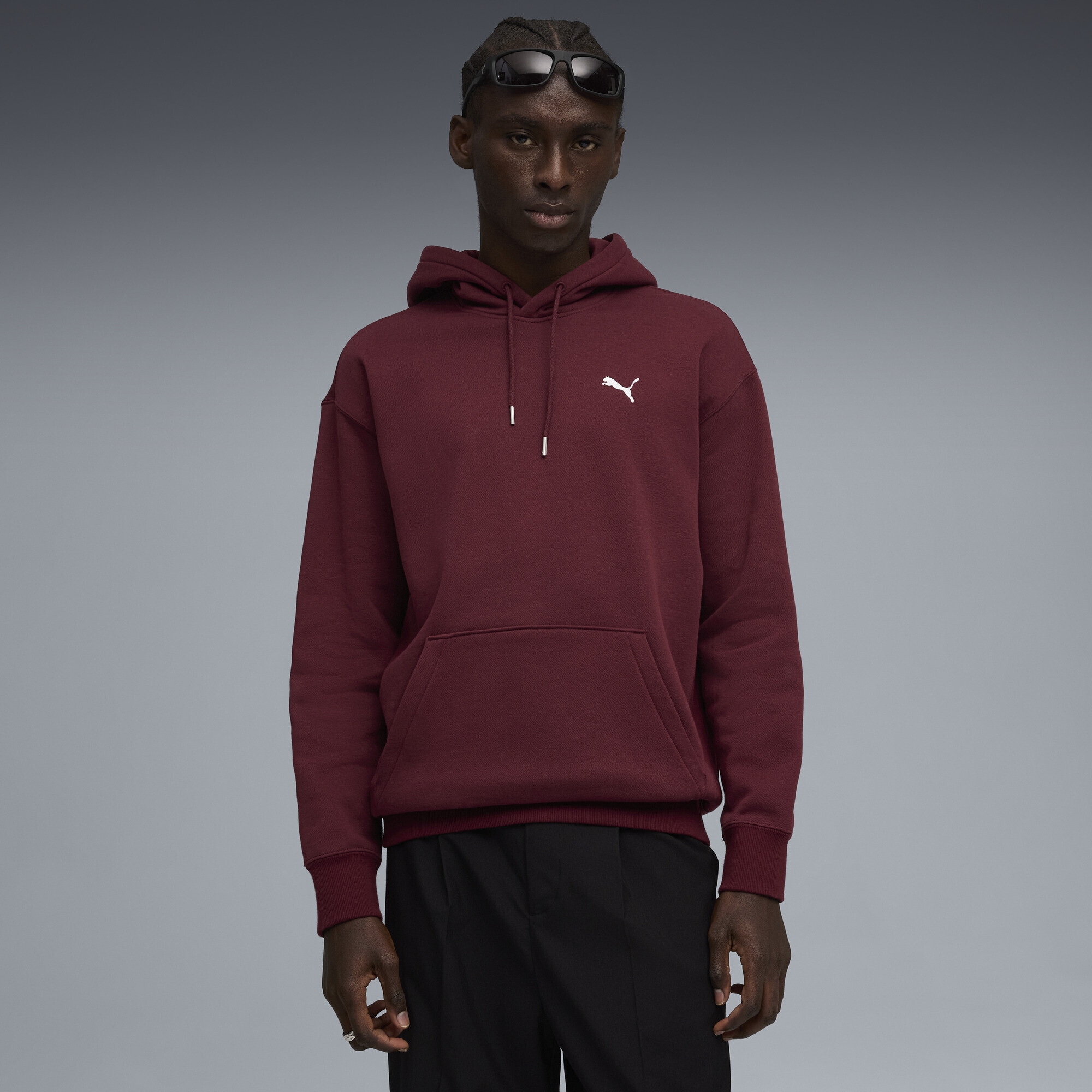 PUMA Hoodie »Wardrobe Essentials Relaxed Fleece Hoodie Herren«