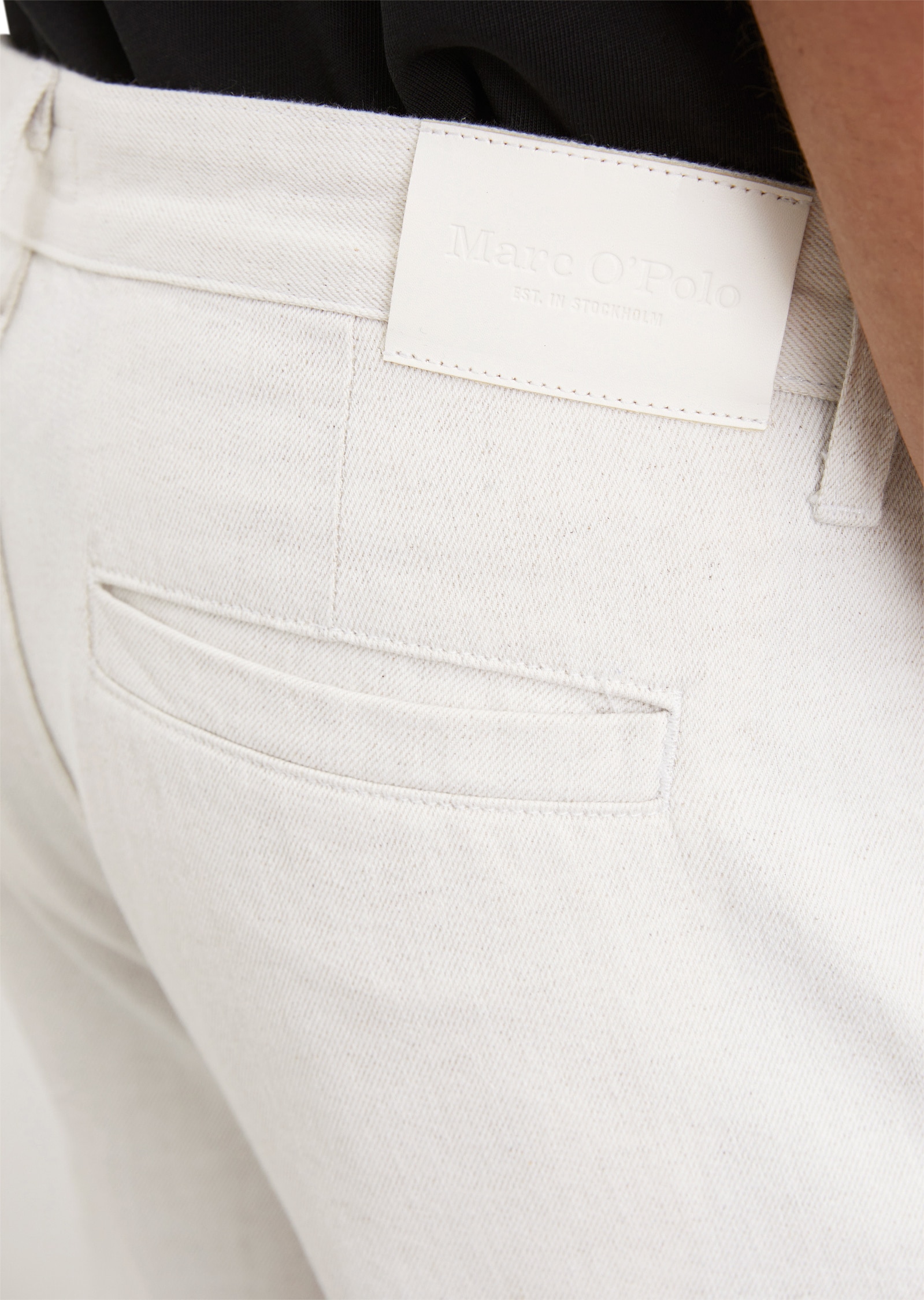 Marc O'Polo Tapered-fit-Jeans »aus Bio-Baumwolle und Leinen«