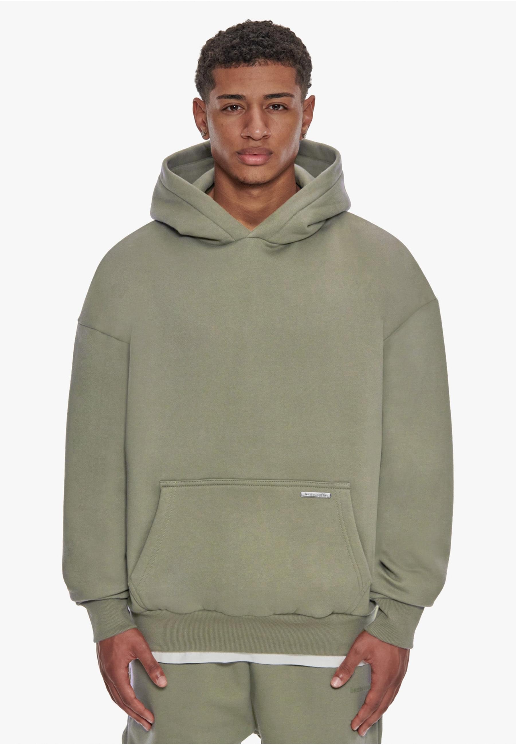 Dropsize Kapuzensweatshirt »Dropsize Herren Super Heavy Blank Hoodie«, (1 tlg.)