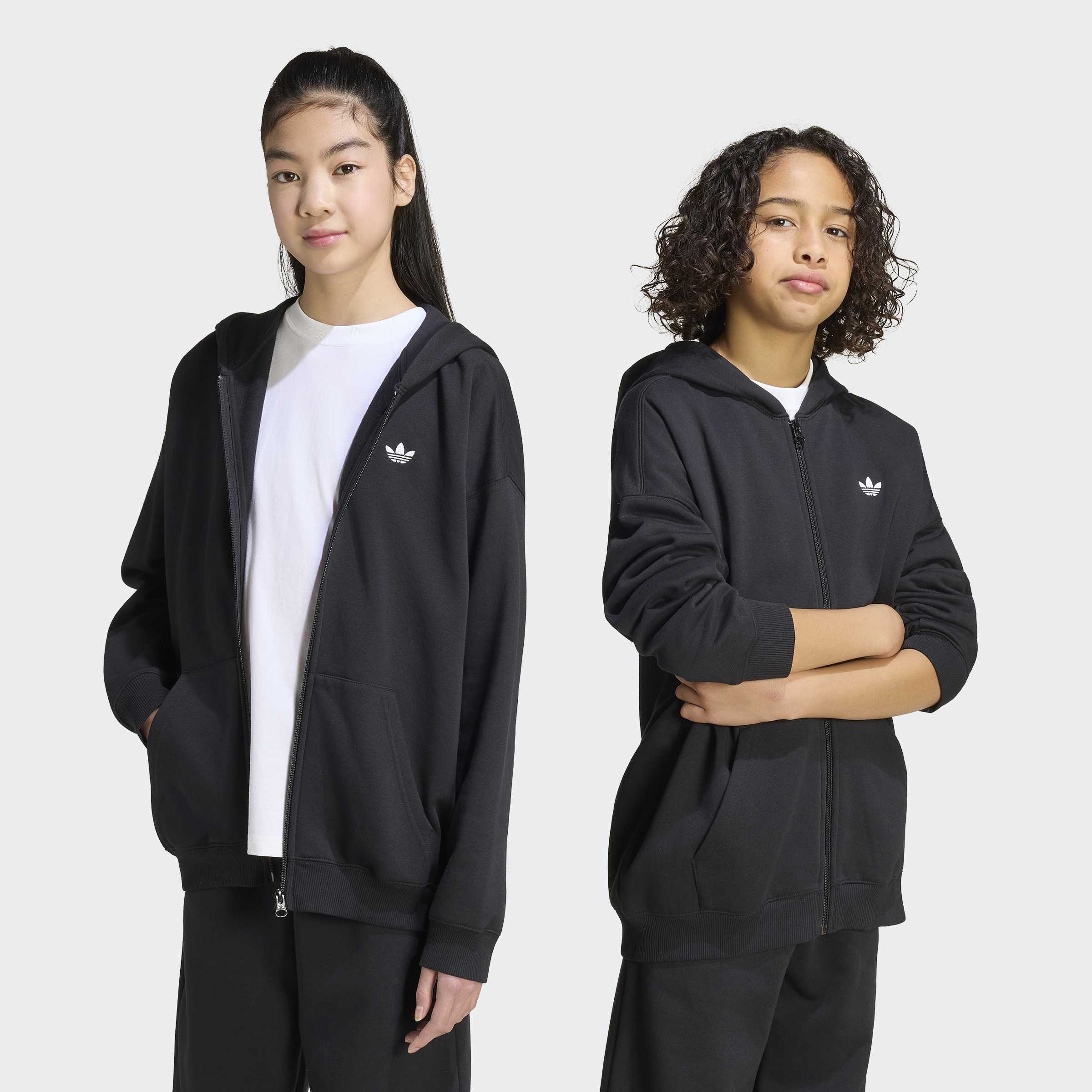 adidas Originals Kapuzensweatshirt ", FLEECE, DURCHGEHENDER REISSVERSCHLUSS"