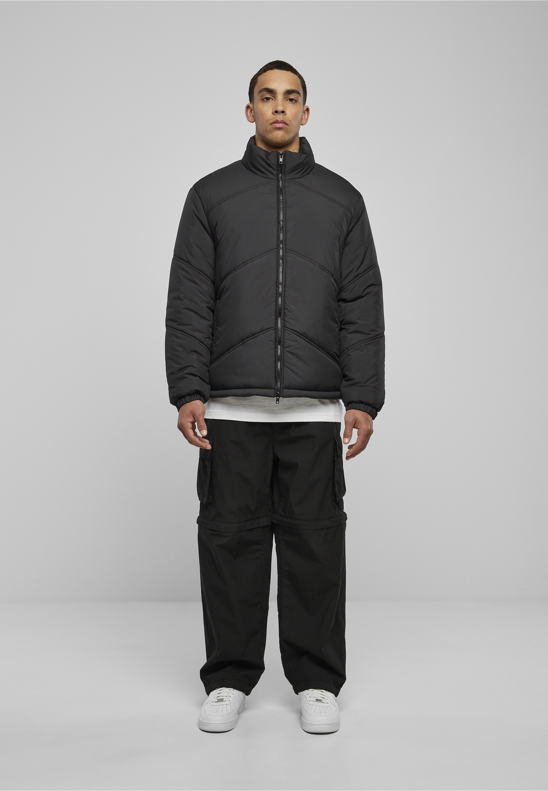 URBAN CLASSICS Allwetterjacke »Urban Classics Herren Arrow Puffer Jacket« 1 Stk. tlg. ohne Kapuze