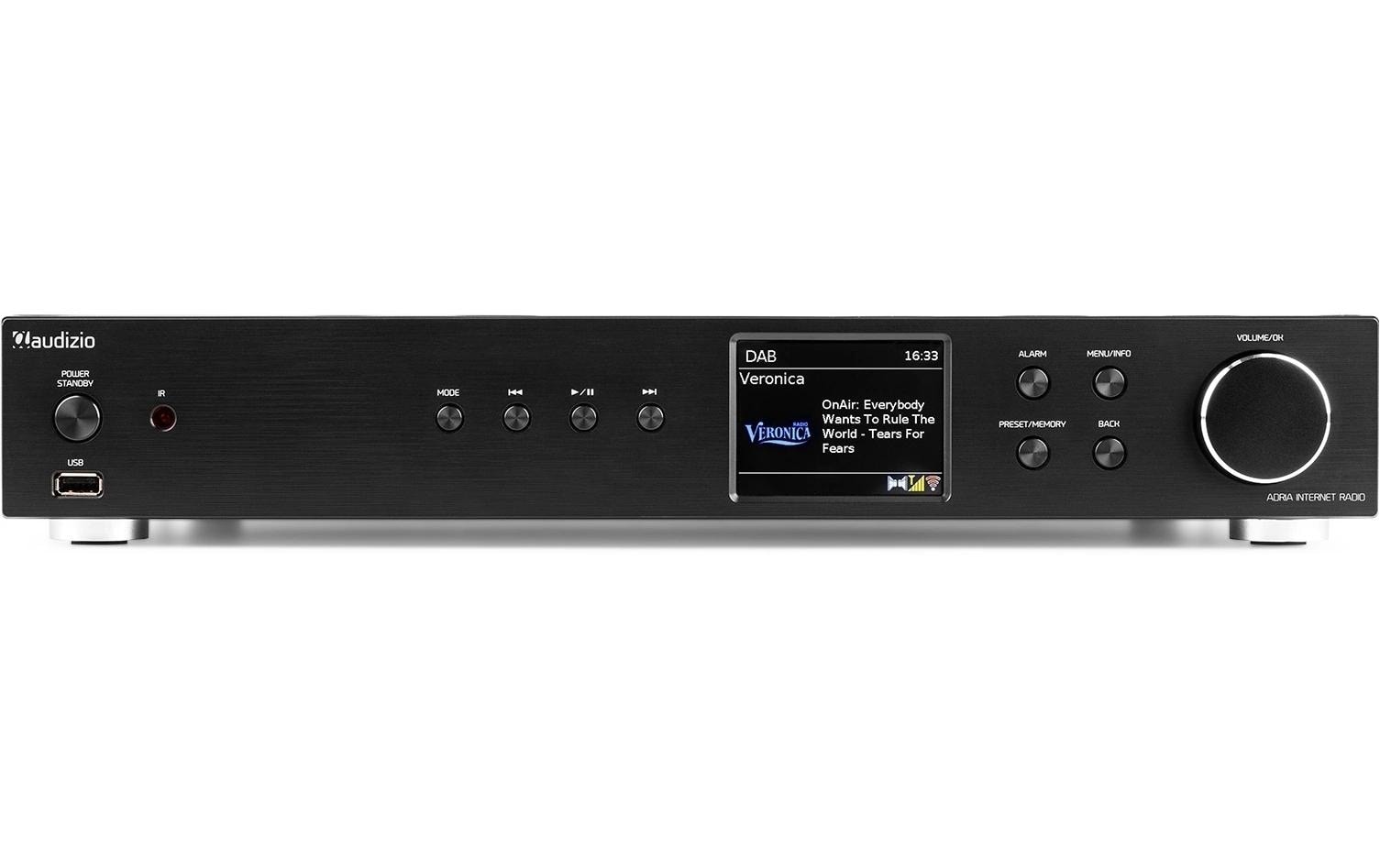 AUDIZIO Internet-Radio »Adria« (Bluetooth Digitalradio (DAB+) | FM-Tuner | Internetradio )