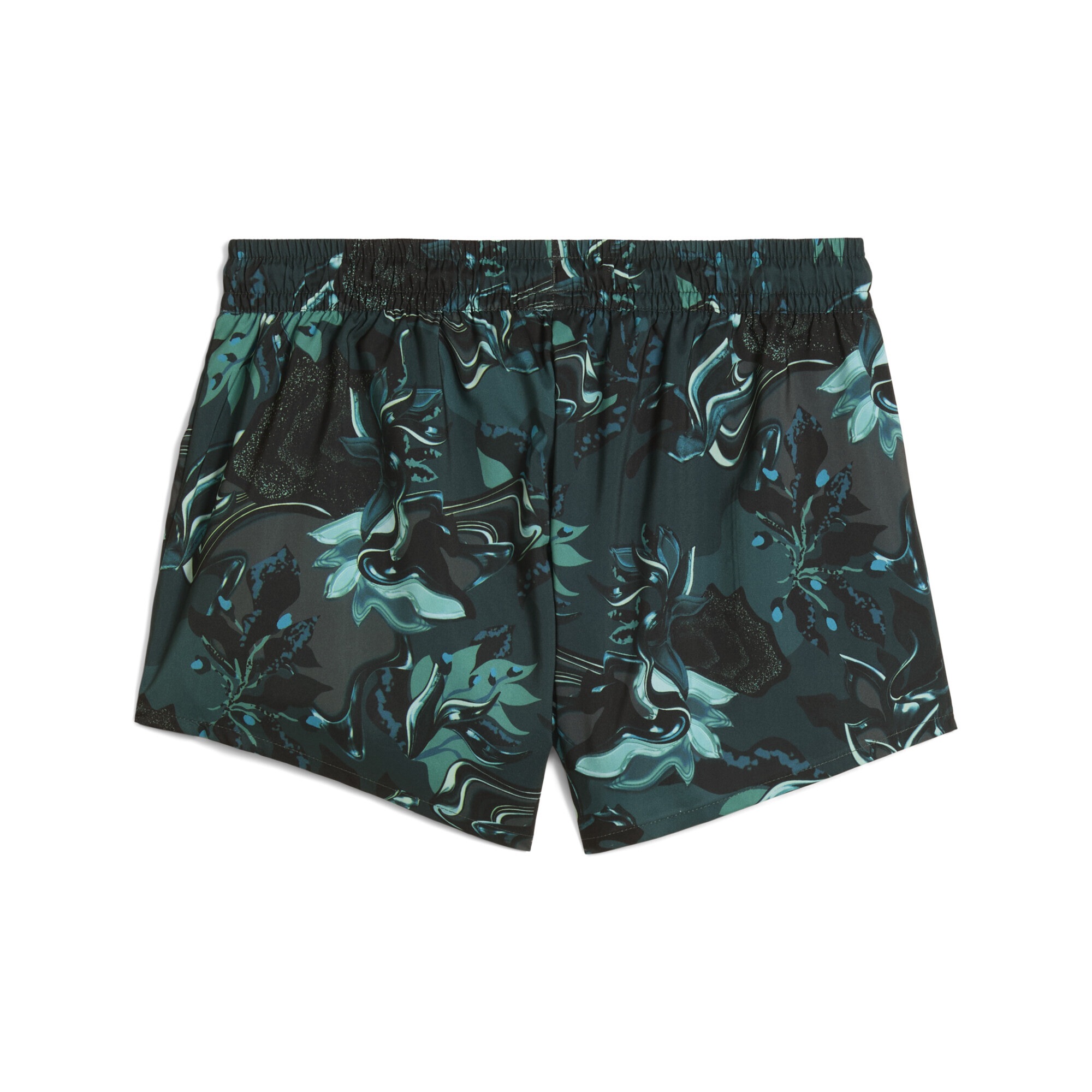 PUMA Trainingsshorts »GREEN TERRAINS Gewebte Trainingsshorts Damen«
