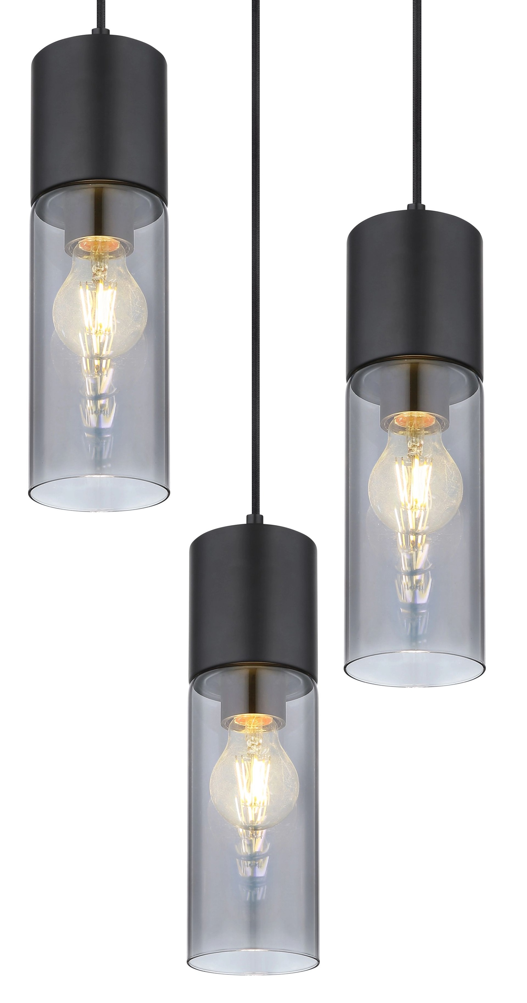 GLOBO LIGHTING Hängeleuchte »ANNIKA«, Leuchtmittel E27 | ohne Leuchtmittel, kürzbar