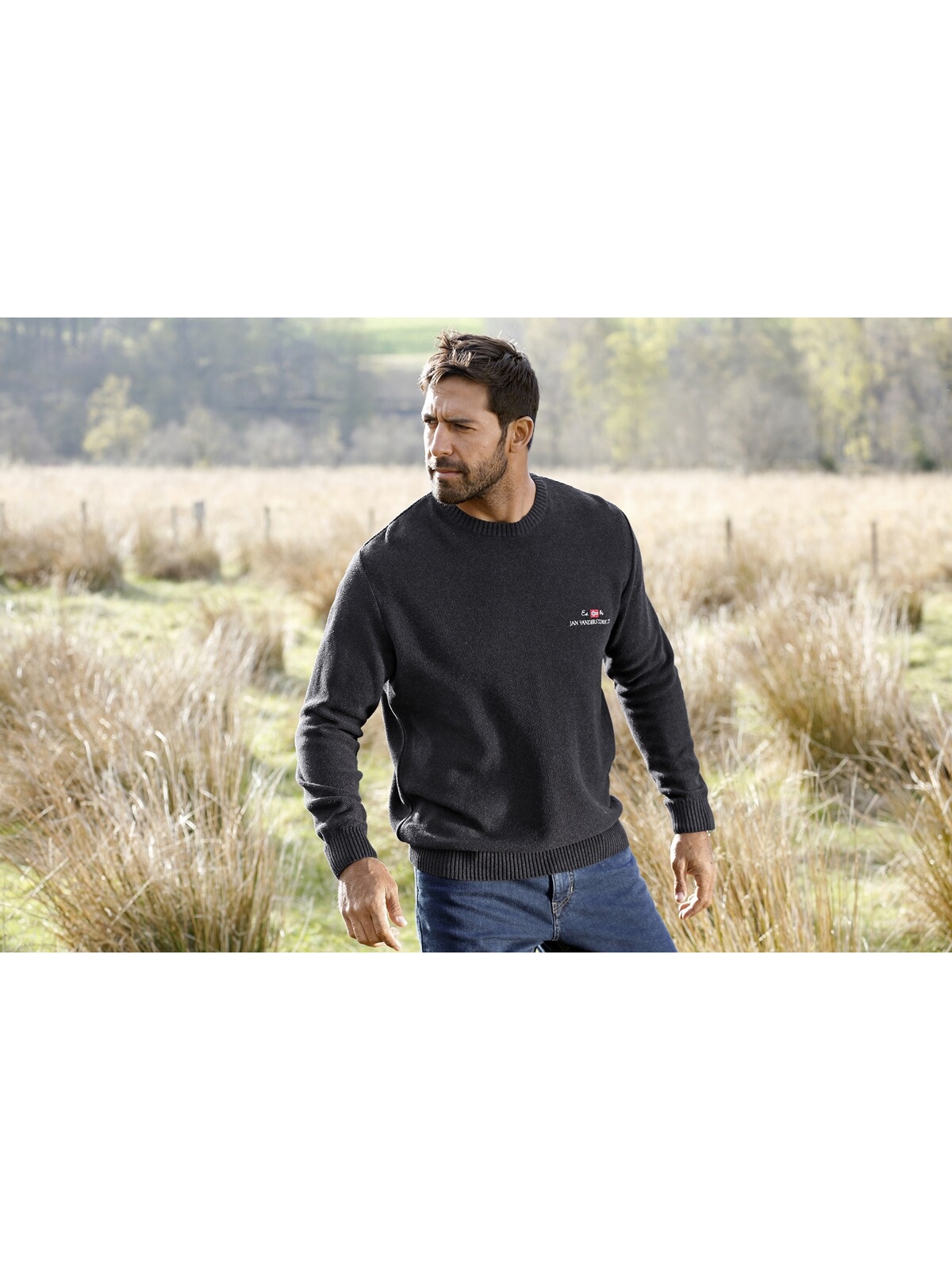 Jan Vanderstorm Strickpullover »Pullover ALBREKT«