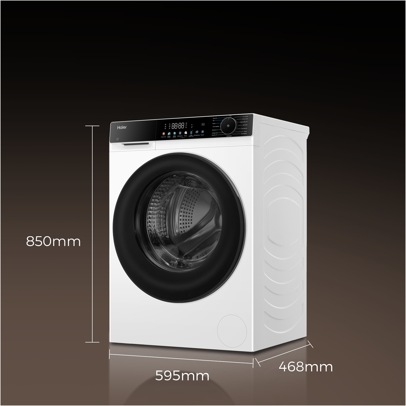 Haier Waschmaschine ERROR:#N/A »HW70-BP14657TU1« 7 kg 1400 U/min Smart AI Automatikprogramm & Wi-Fi