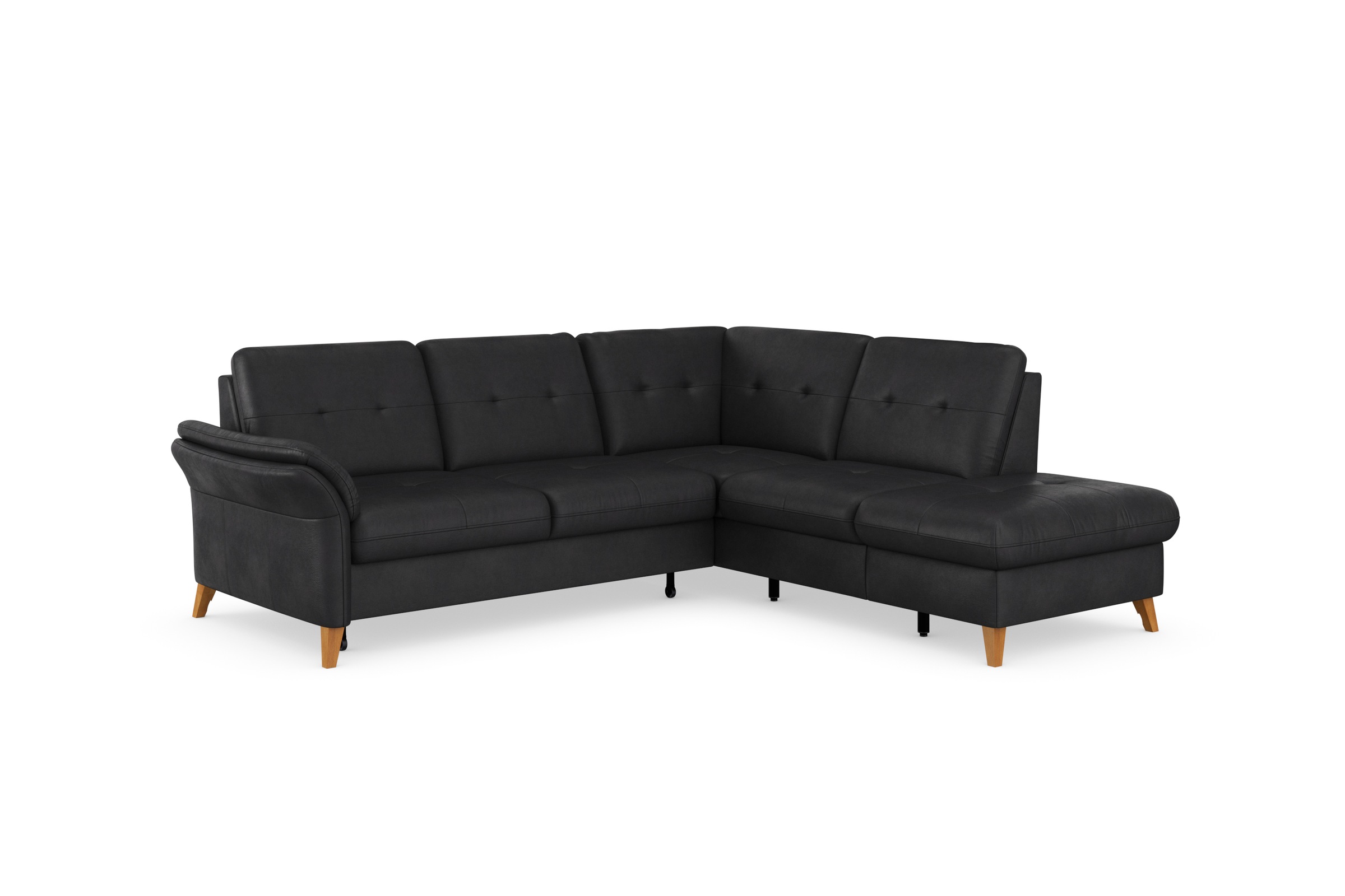 Thumbnail - sit&more Ecksofa "Göteborg" inkl. Sitztiefenverstellung, wahlweise mit Bettfunktion & Bettkasten