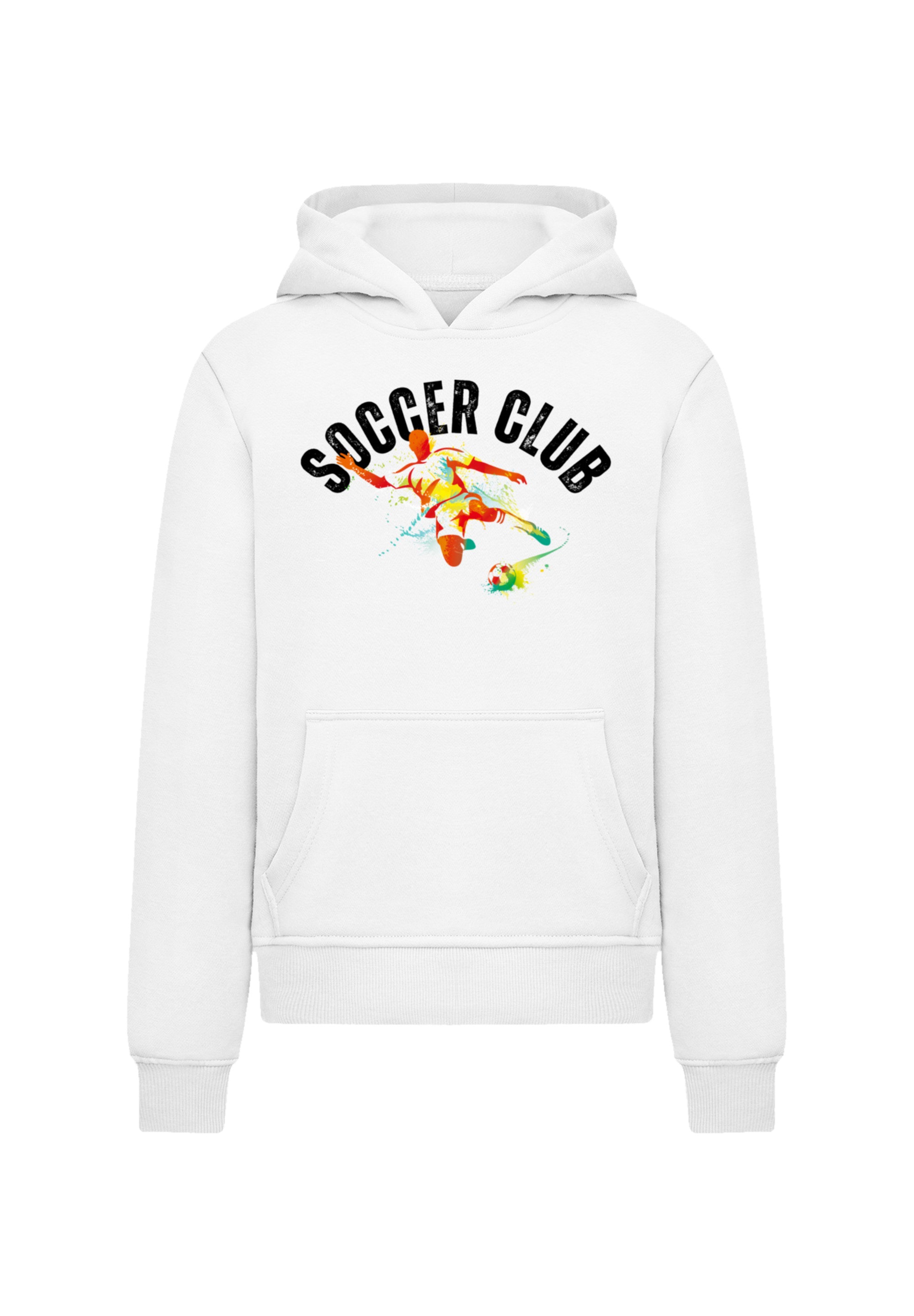 F4NT4STIC Kapuzenpullover »Soccer Club Sport Fan Artwork«, Premium Qualität