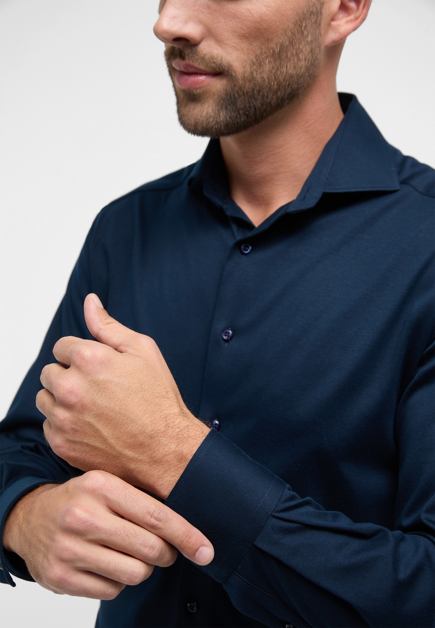 Eterna Langarmhemd »MODERN FIT«, NON IRON (bügelfrei)