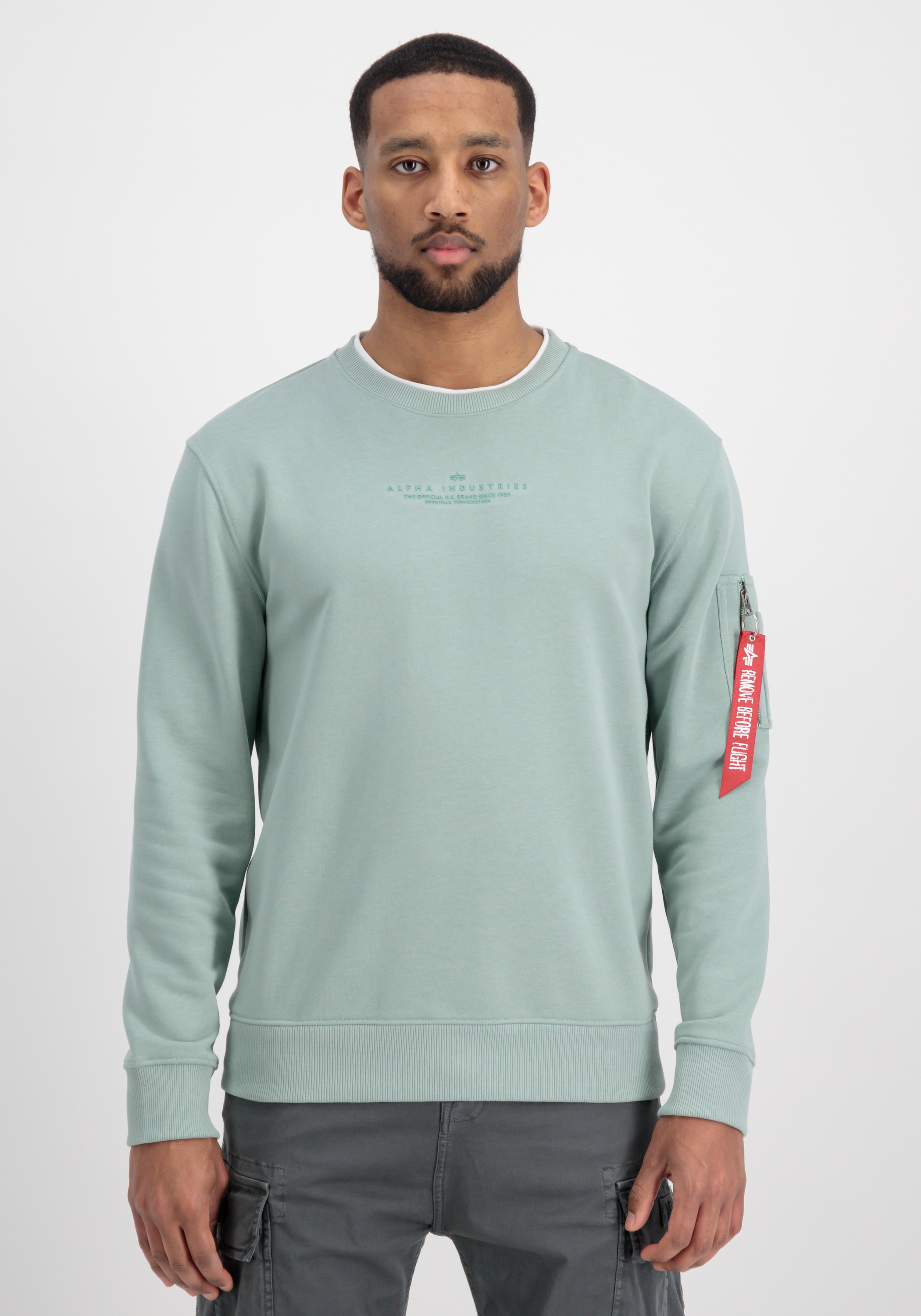 Alpha Industries Sweater "Alpha Industries Men - Sweatshirts Double Layer S günstig online kaufen