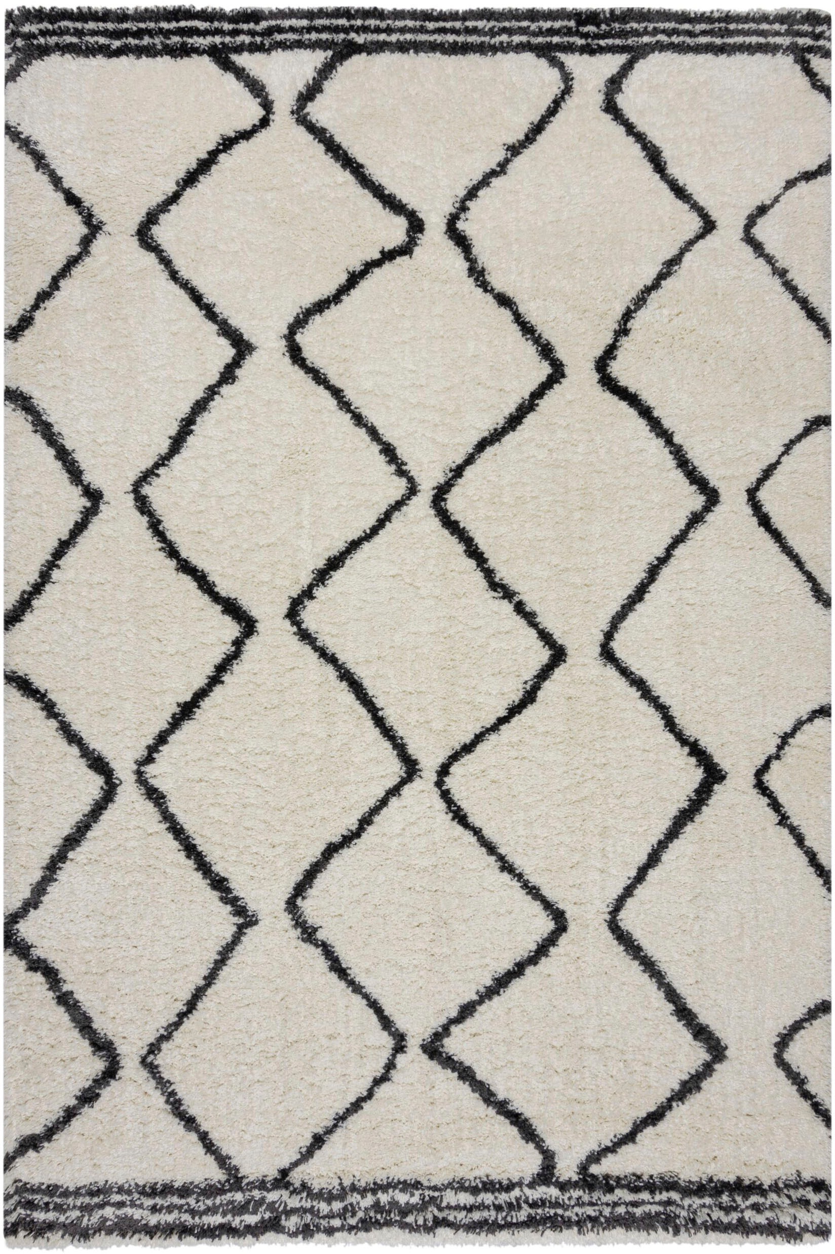 FLAIR RUGS Hochflor-Teppich "RIAD" rechteckig 40 mm Höhe Berber Muster günstig online kaufen