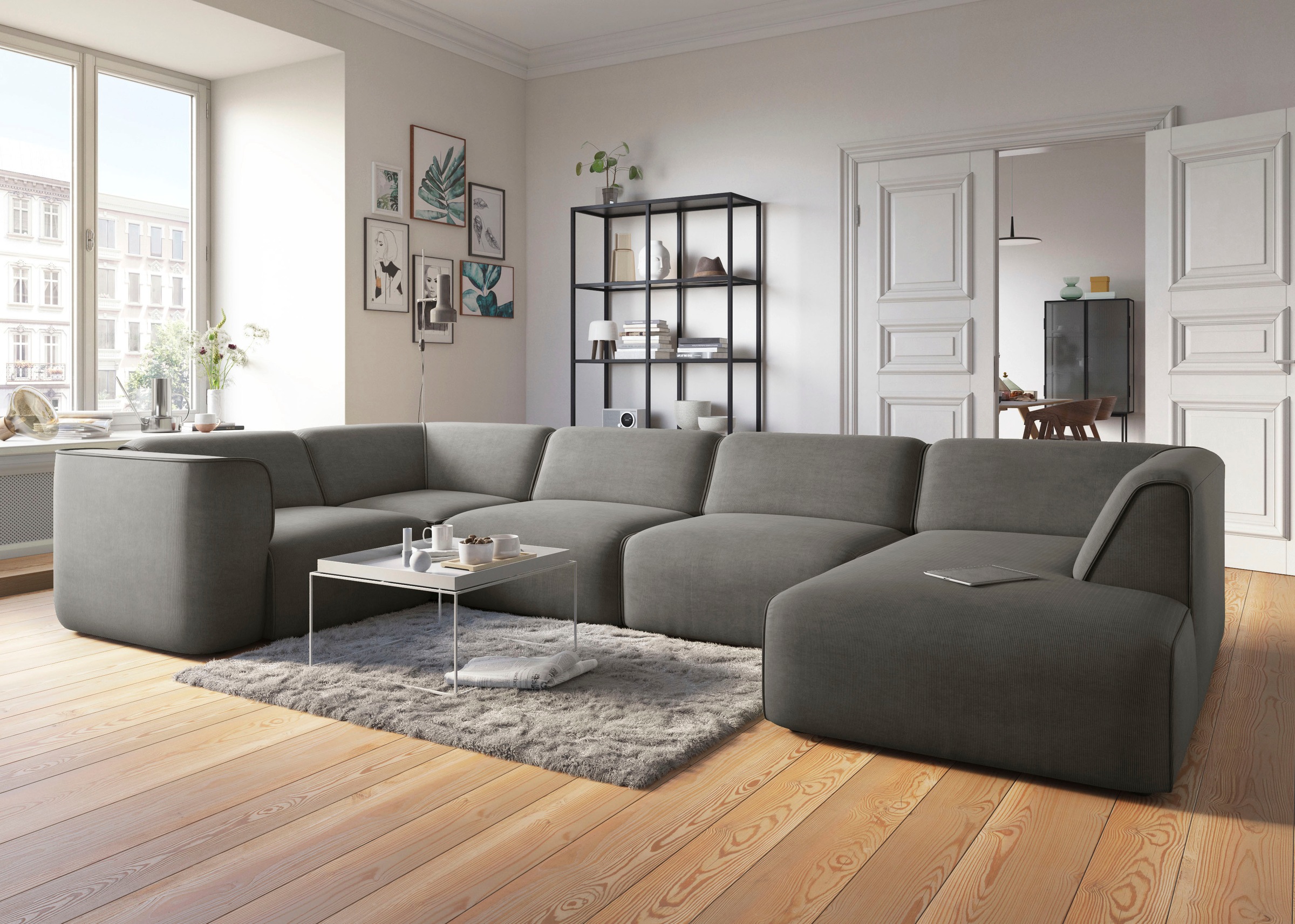 RAUM.ID Sofa »Merid U-Form« kaip Modul arba se...