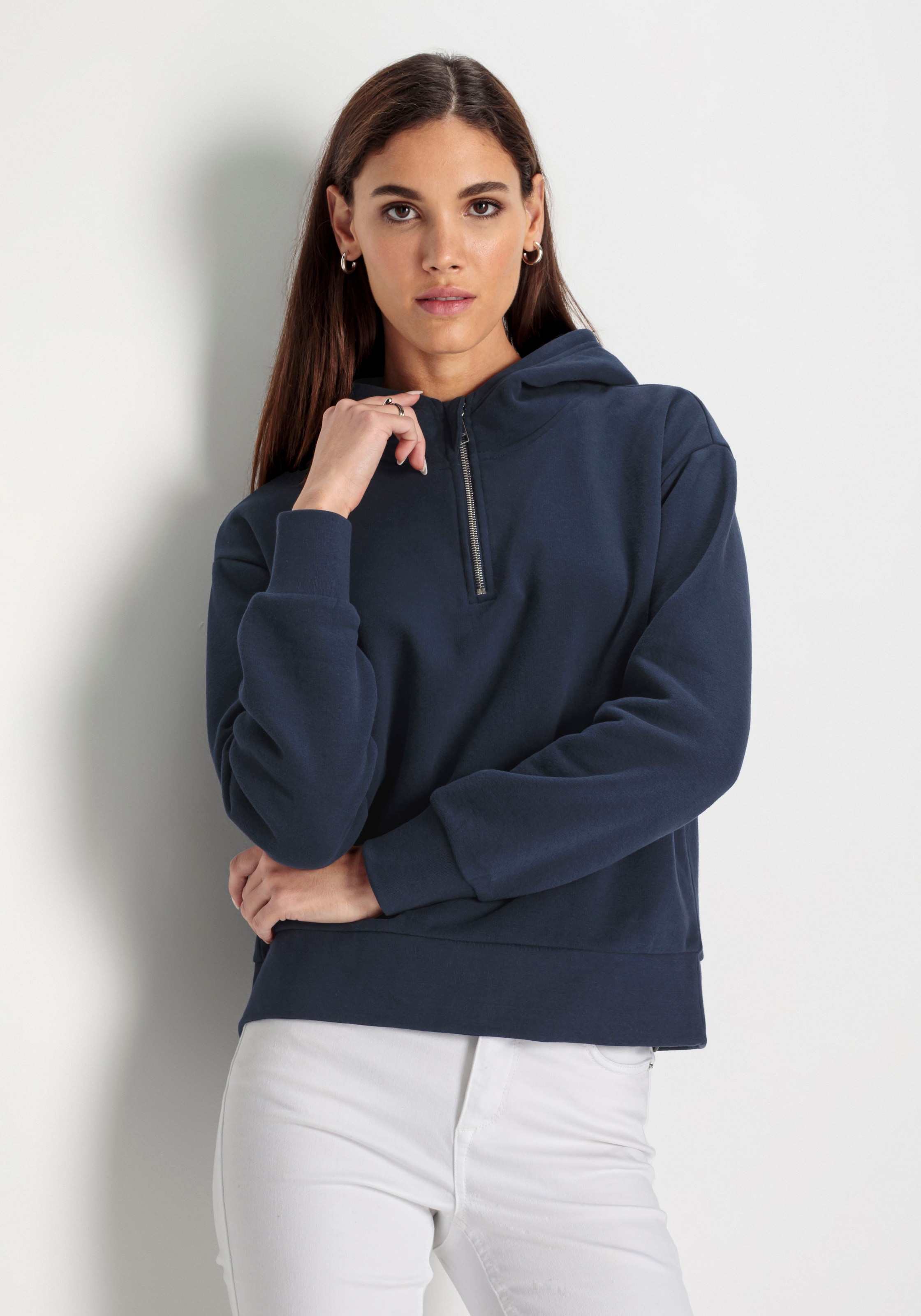 HECHTER PARIS Sweatshirt, mit Backprint - NEUE KOLLEKTION