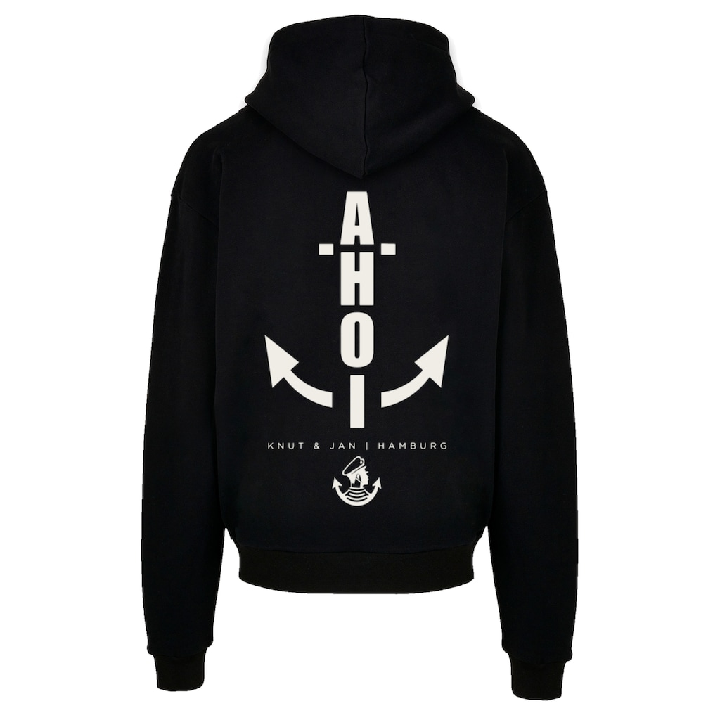 F4NT4STIC Kapuzenpullover »Hoodie Ahoi Anker Knut & Jan Hamburg«