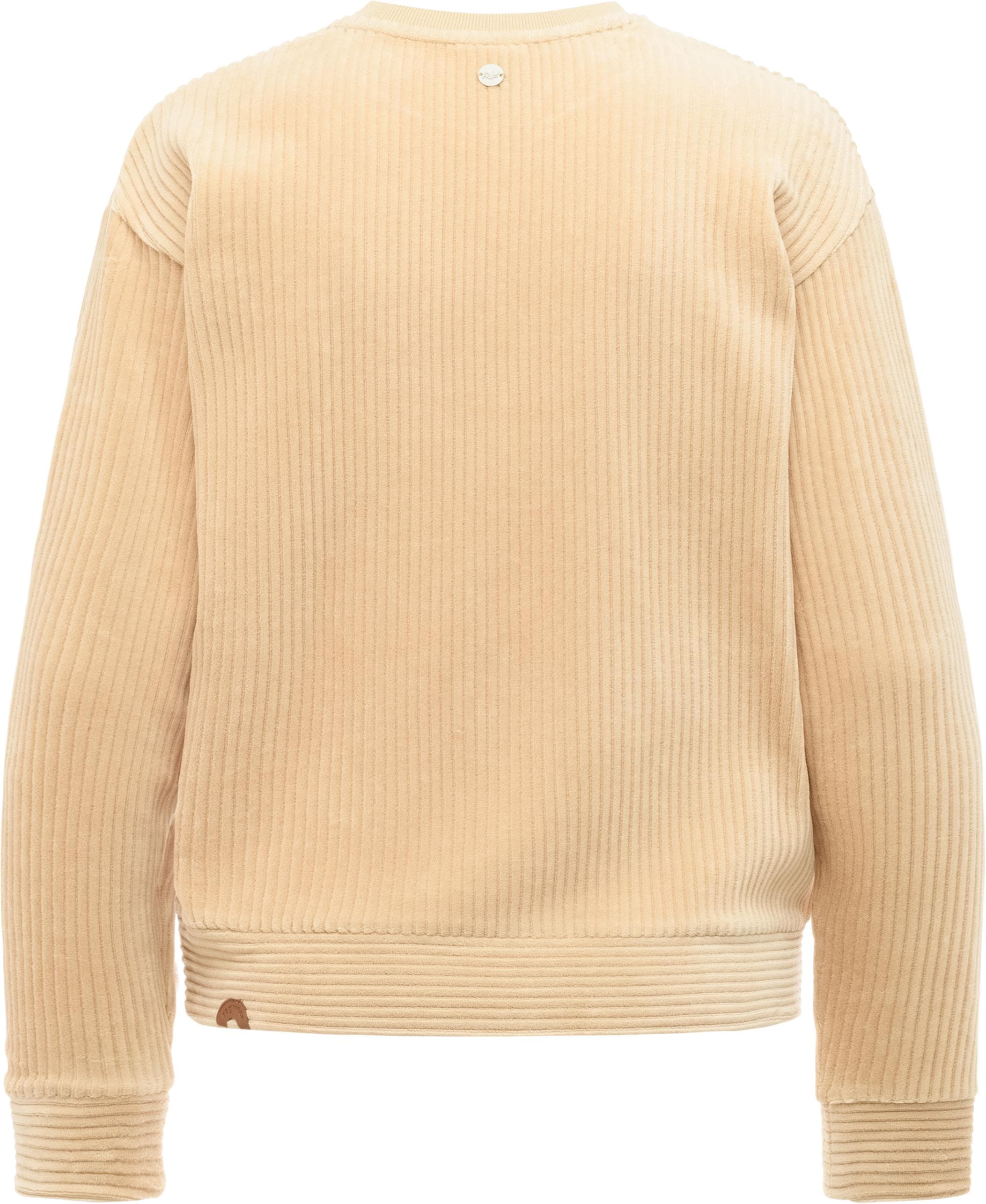 Ragwear Sweatshirt »Dellani Cordy«, Langarm Oberteil in Kord-Optik
