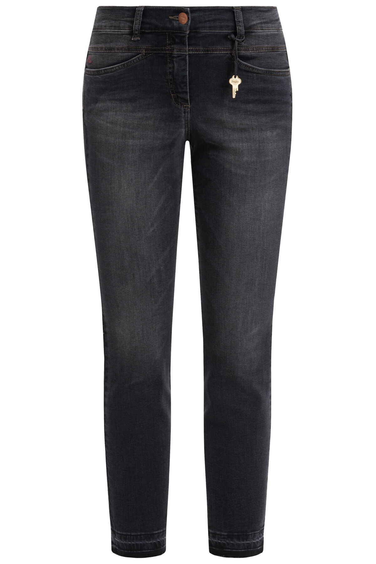 Recover Pants Slim-fit-Jeans »Wiebke«, mit Stickerei auf den Gesäßtaschen