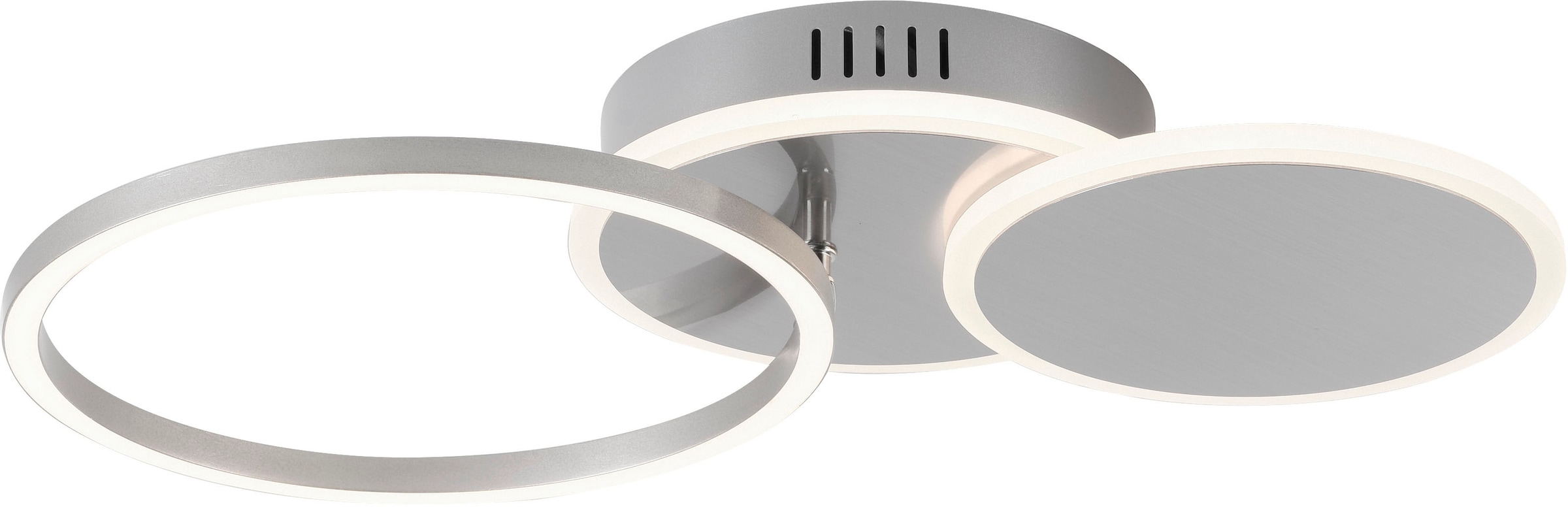 JUST LIGHT Deckenleuchte »SEVENT« LED-Board 1 Stk. Warmweiß LED