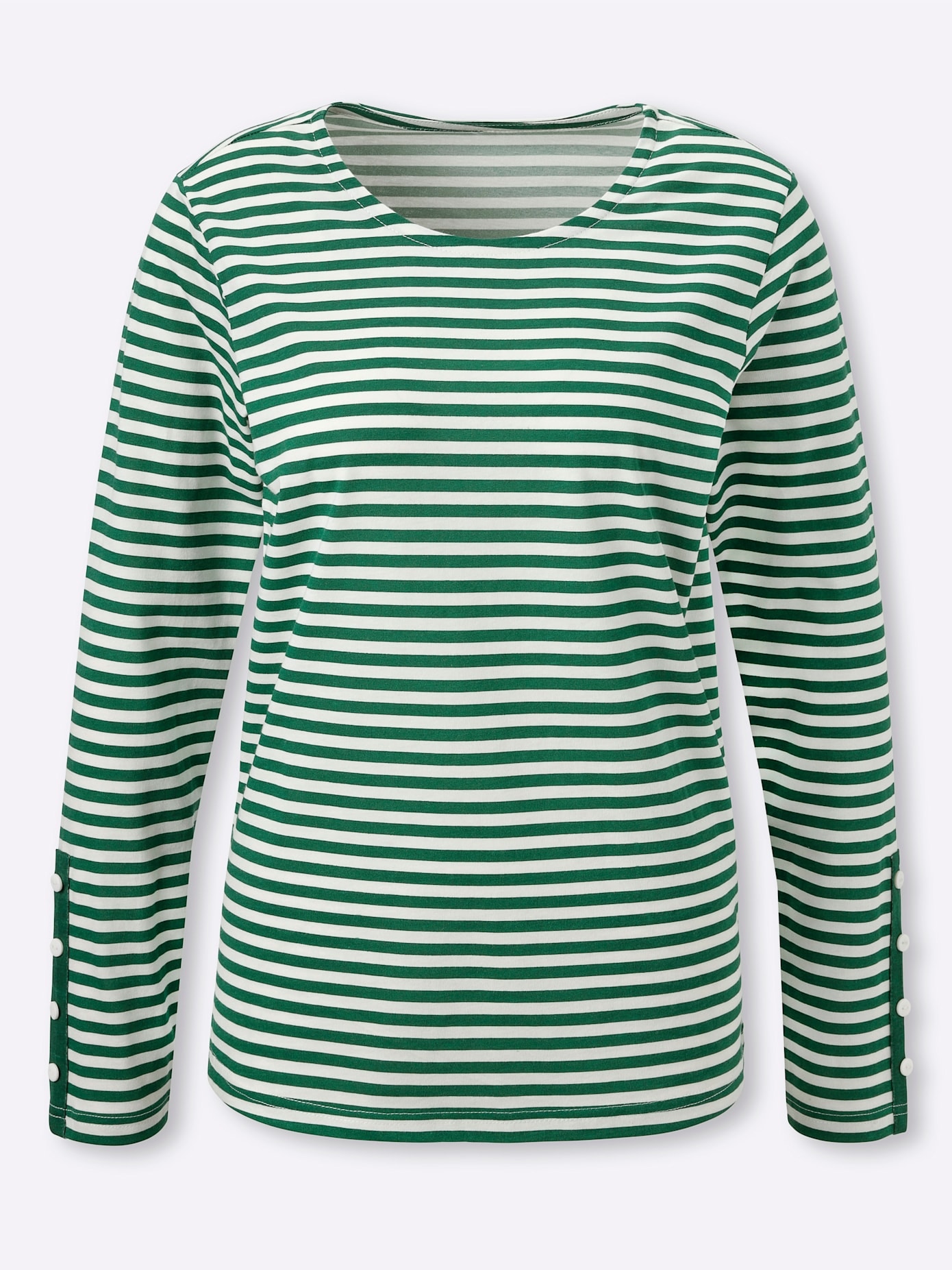 Classic Basics T-Shirt "Streifenshirt" 1 Stk. günstig online kaufen