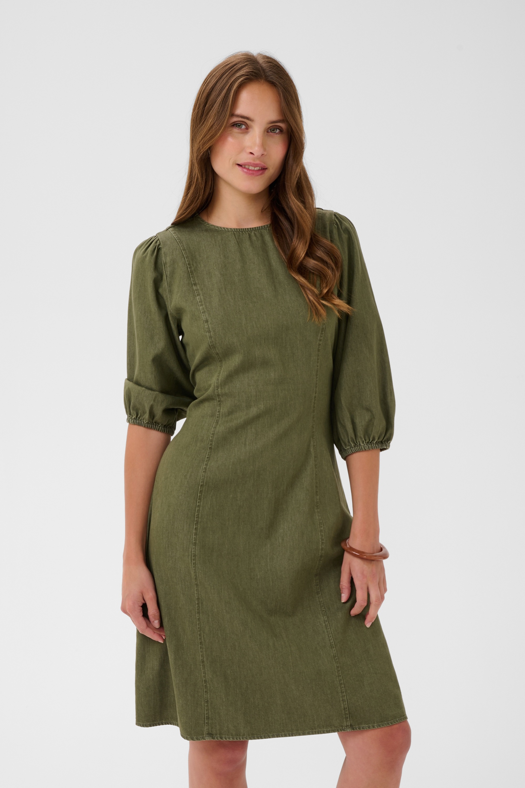Saint Tropez Midikleid »Damen Kleid TitianaSZ«