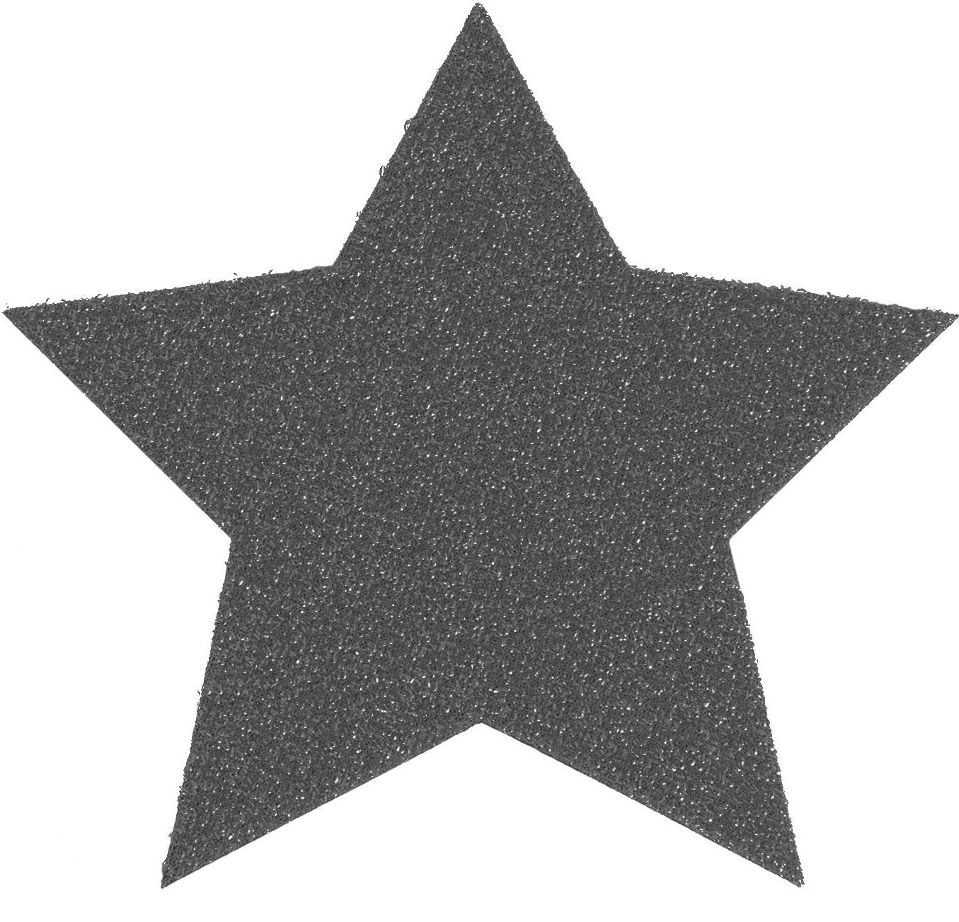 Platzset "Stern, Weihnachtsdeko", grau (anthrazit), B:16,5cm H:3mm L:16,5cm, PRIMAFLOR-IDEEN IN TEXTIL, Platzsets, auch ideal als Untersetzer oder Dek