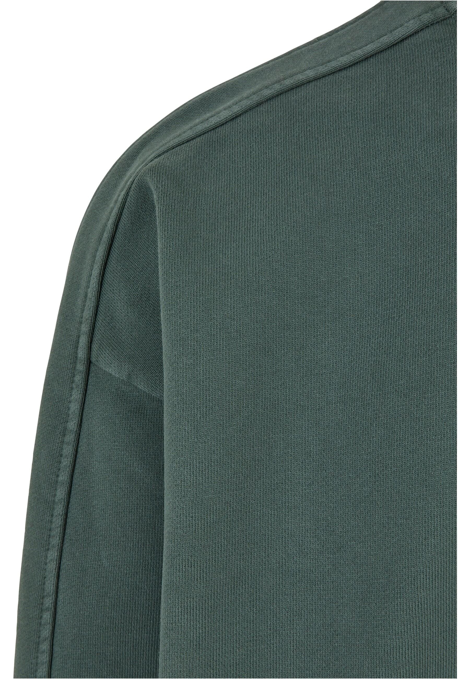 URBAN CLASSICS Rundhalspullover »Urban Classics Herren Heavy Terry Garment Dye Crew«, (1 tlg.)