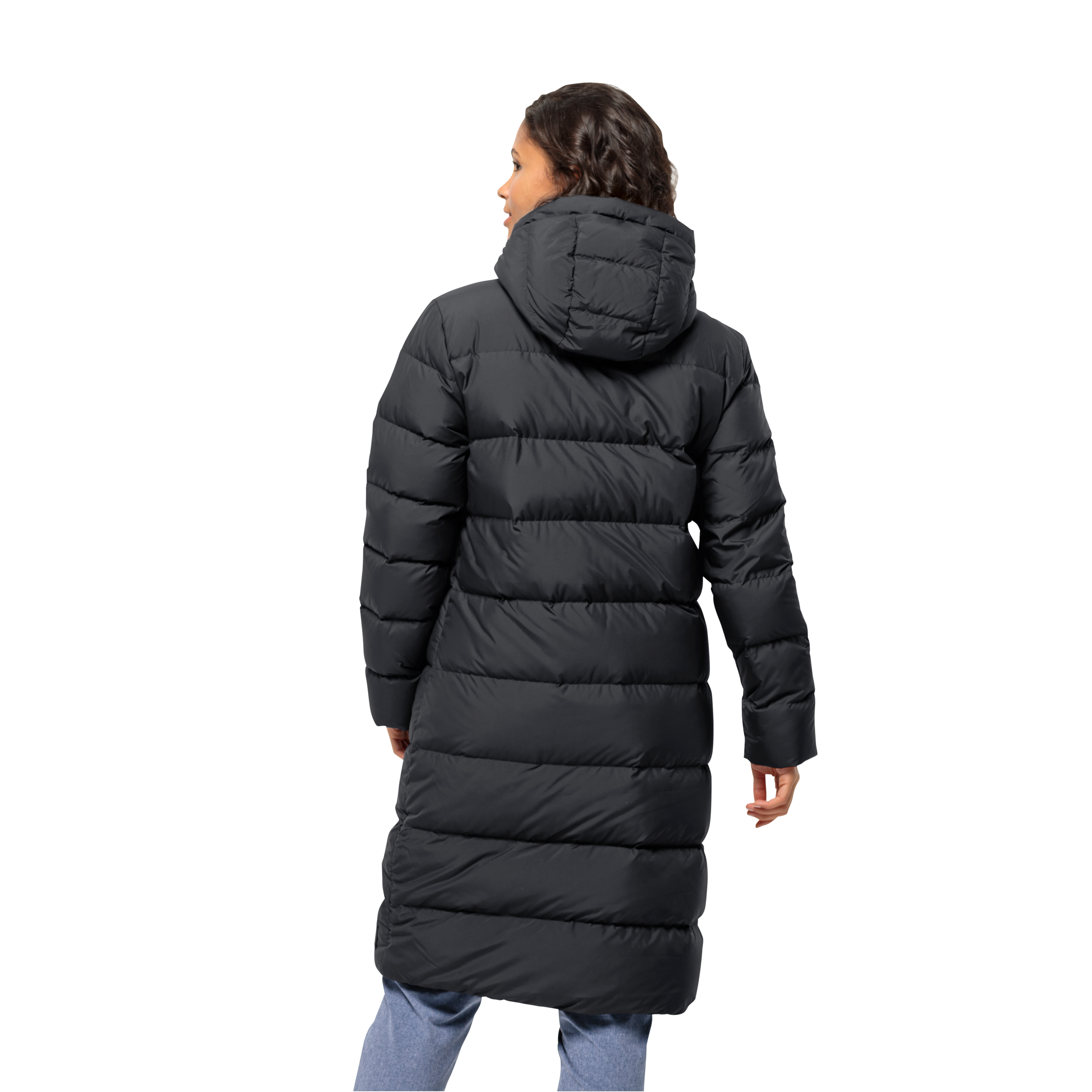 Jack Wolfskin Daunenmantel »FROZEN PALACE COAT W«, mit Kapuze