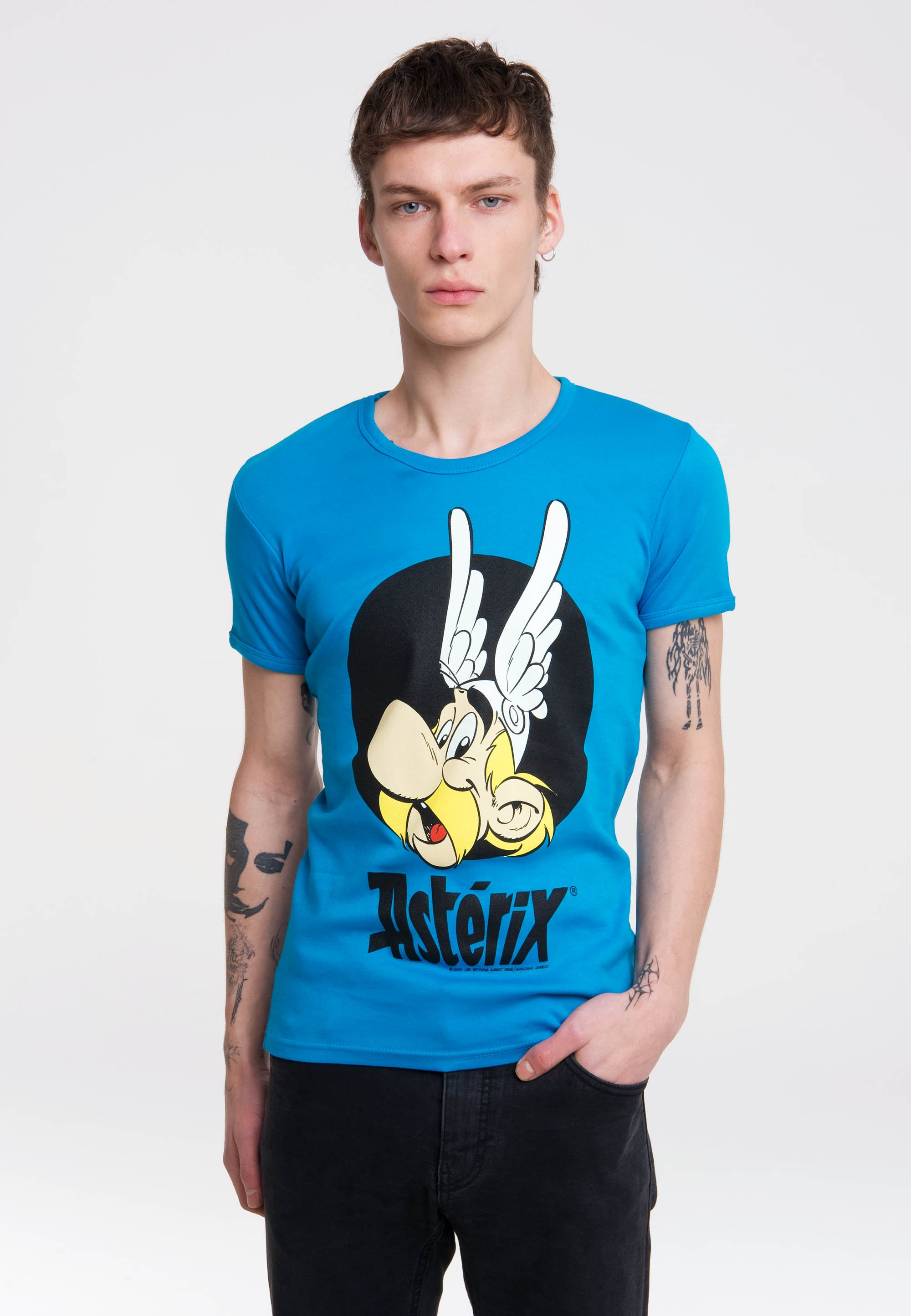 »Asterix«, BAUR Vintage-Print witzigem T-Shirt | ▷ mit LOGOSHIRT bestellen