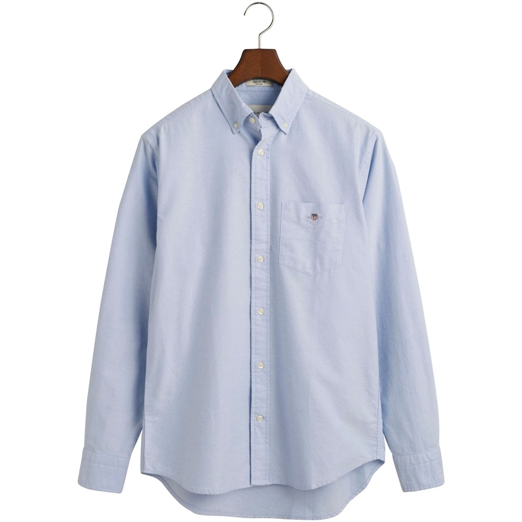 Gant Businesshemd »Regular Fit Oxford Hemd strukturiert langlebig dicker«