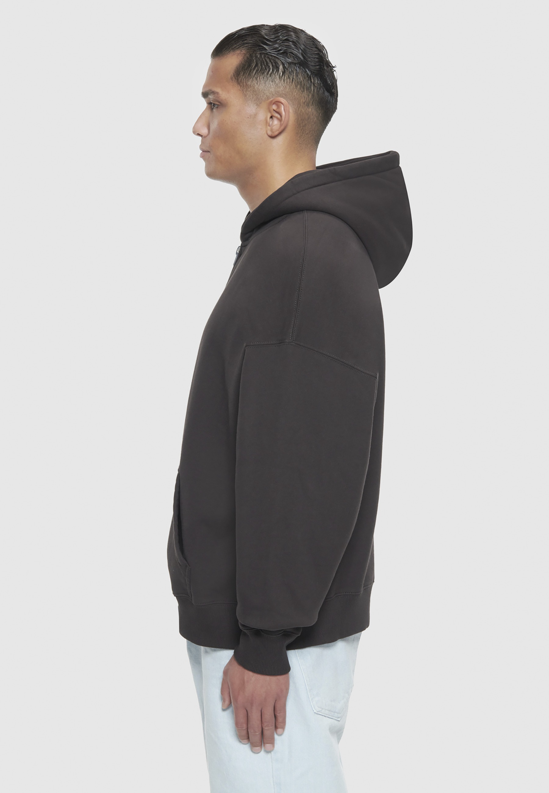 Dropsize Kapuzenpullover »Dropsize Herren Bazix Republiq Super Heavy Rib Zipper« 1