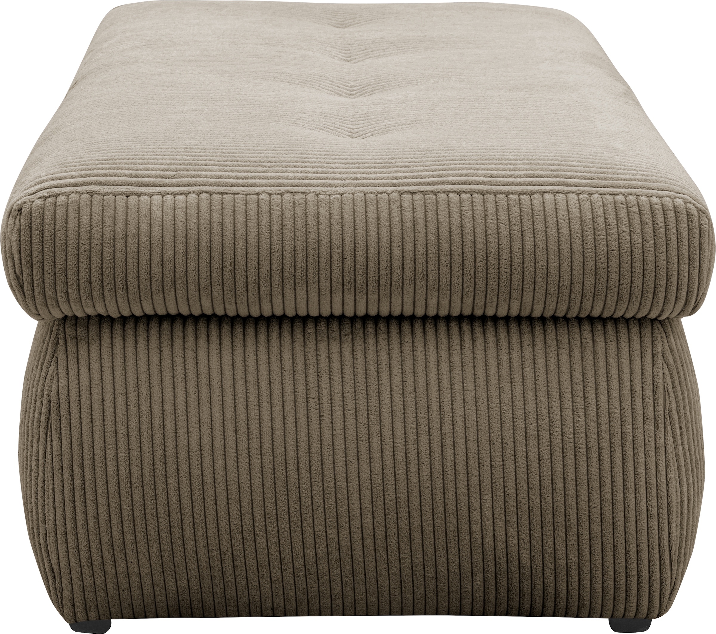 DOMO collection Hocker »NMoric«, mit Stauraumfach, auch in Cord