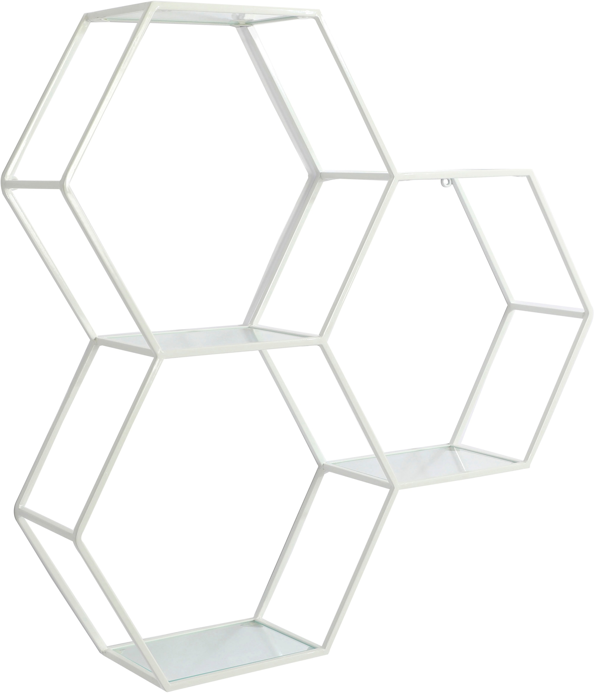 OTTO home Deko-Wandregal »Lenia« Elegant, Schwarz