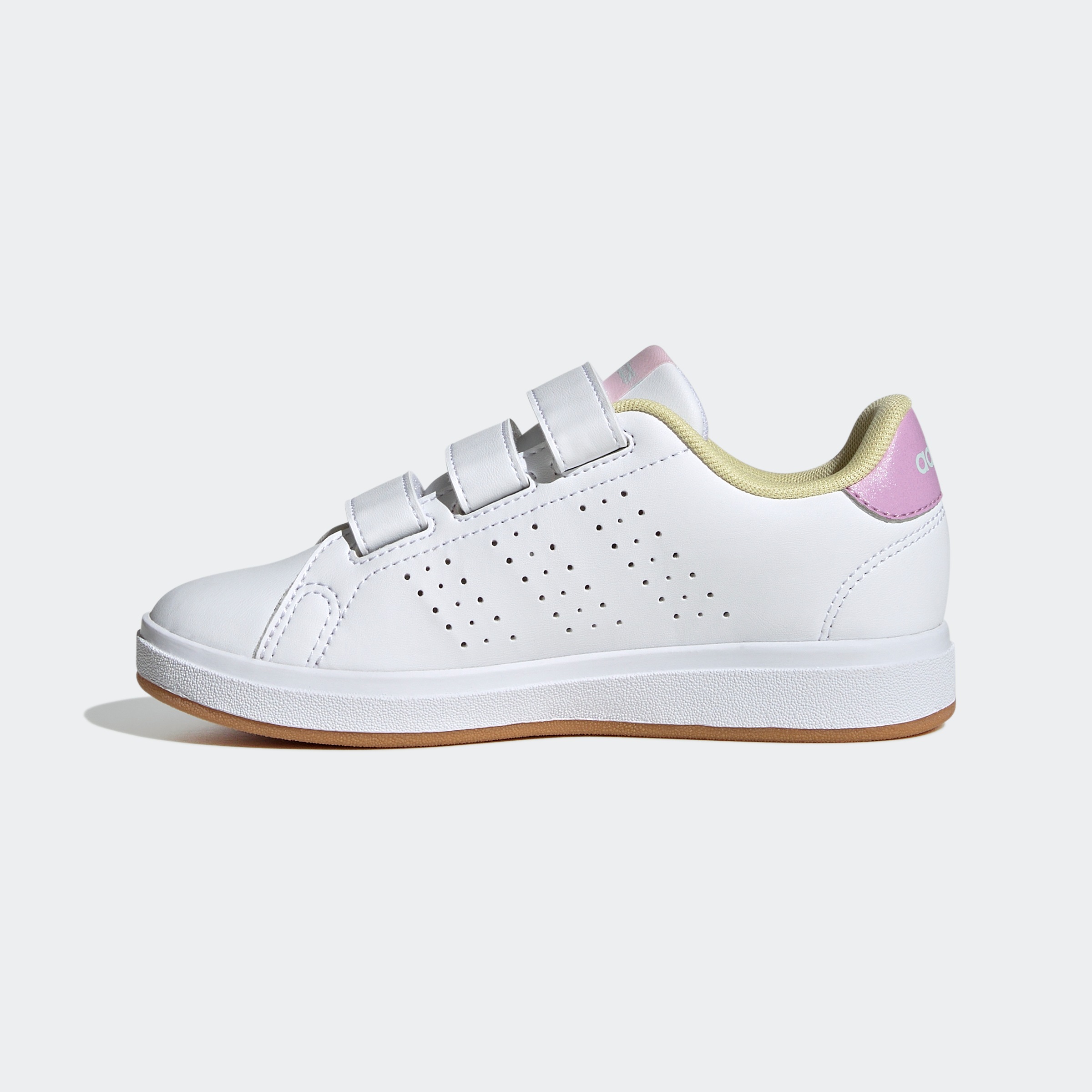 adidas Sportswear Klettschuh »ADVANTAGE BASE 2.0 KIDS«, Design auf den Spuren des adidas Stan Smith