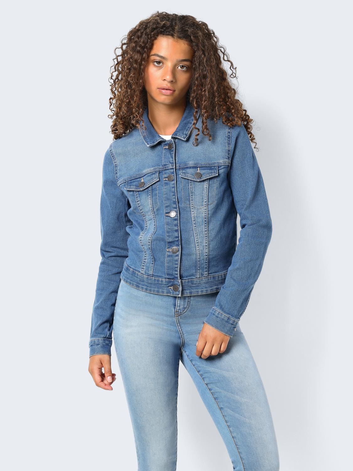 Noisy may Jeansjacke »NMDEBRA L/S BLUE DENIM JACKET NOOS«