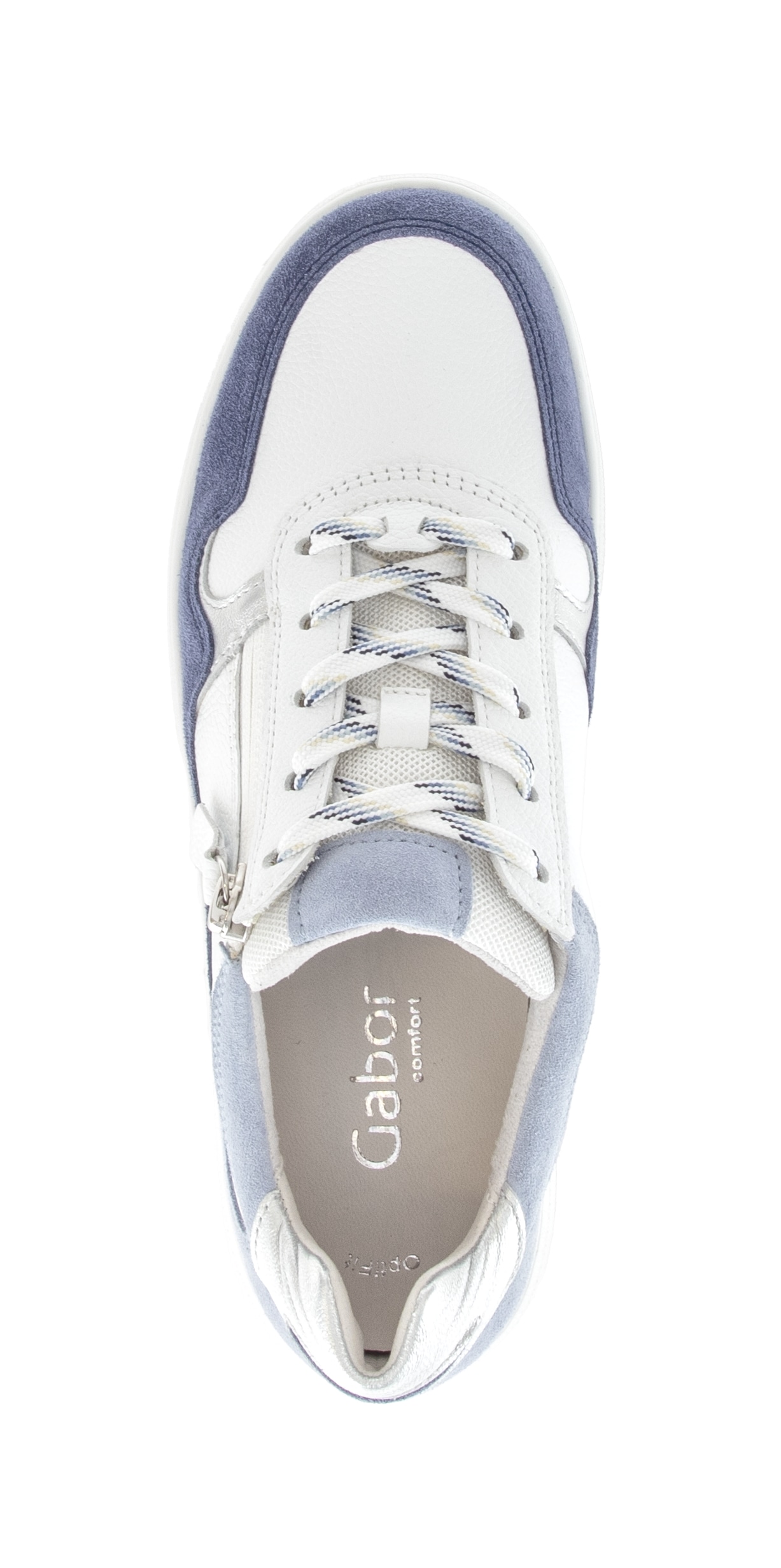 Gabor Plateausneaker »COMO«  , Freizeitschuh, Halbschuh, Schnürschuh in Komfortweite K (=extraweit)