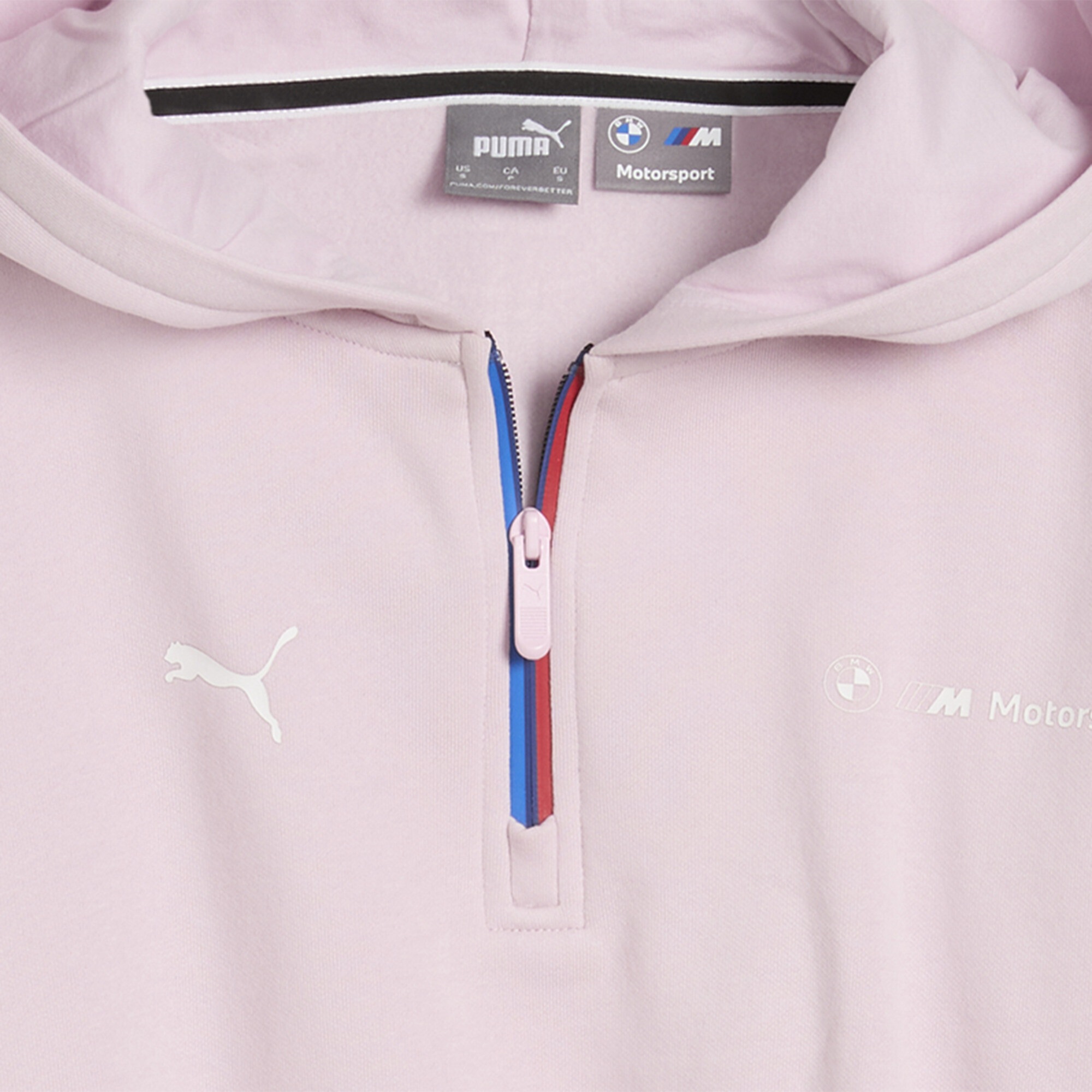 PUMA Hoodie »BMW M Motorsport ESS+ Hoodie mit Reißverschluss bis zum Hals«