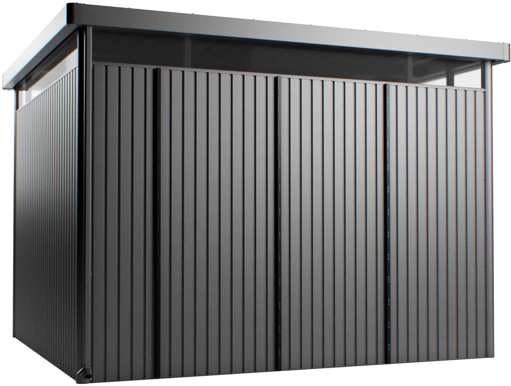 Solarmodul-Halterung BIOHORT, B:3cm H:187cm T:3,5cmschwarz, Stahl, Gerätehalterungen, "PV-Montage-Vorbereitung zu Highline, Avantgarde, Panorama",