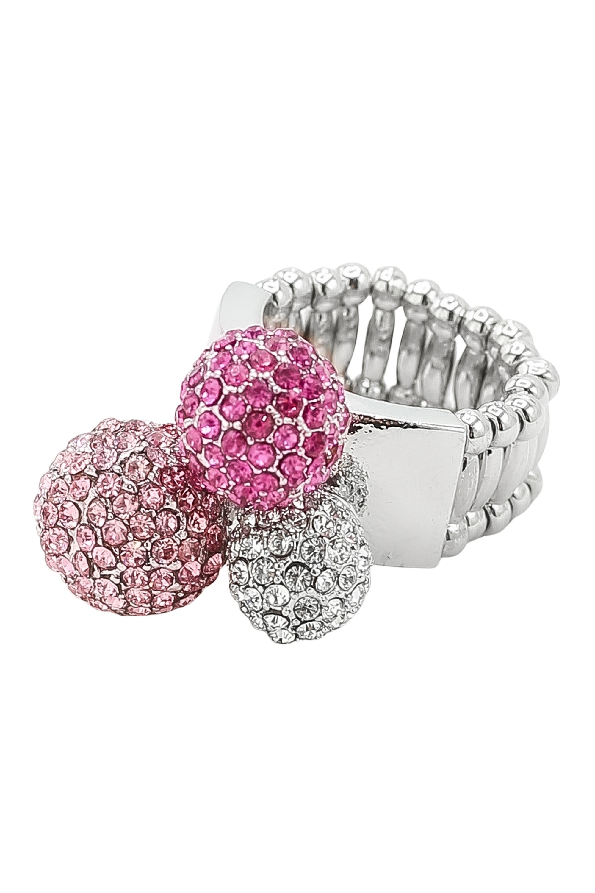 Fingerring "Space", rosa, COLLEZIONE ALESSANDRO, Fingerringe, Damen, Messing, Fingerring