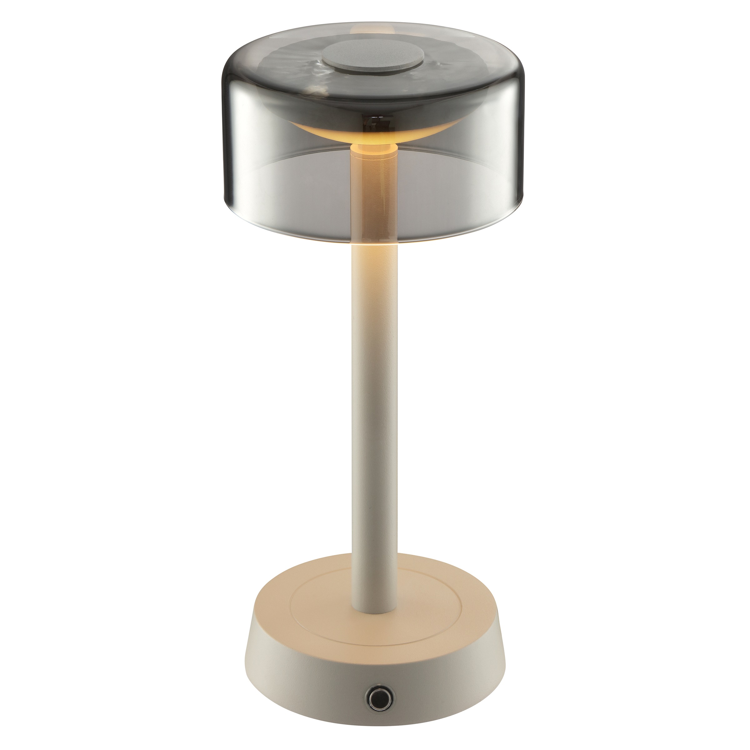 Brilliant LED Tischleuchte »Razor« LED-Modul 1 Stk. Warmweiß LED Akku Leuchte, 26 cm, 260 lm, 2700 K, Wireless Charging, dimmbar