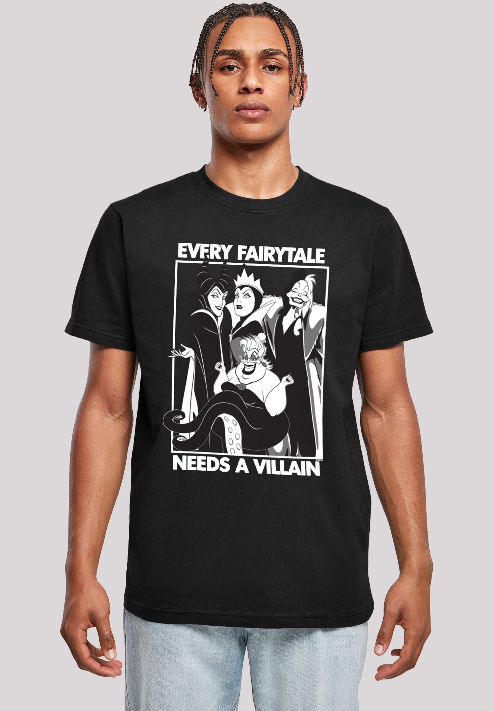 T-Shirt »Disney Every Fairy Tale Needs A Villain«, Herren,Premium...