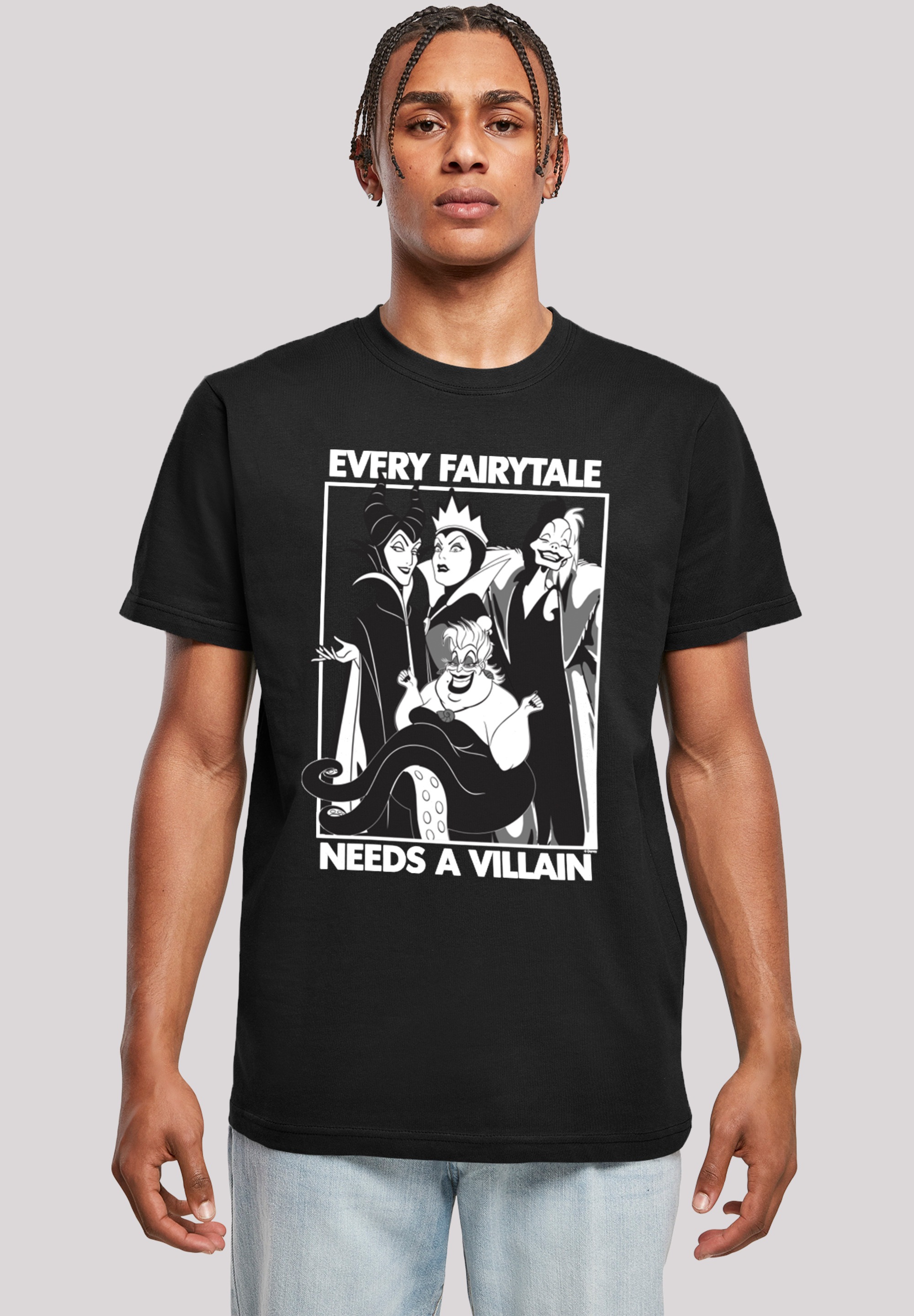 F4NT4STIC T-Shirt "Jedes Märchen braucht einen Bösewicht", Herren,Premium M günstig online kaufen