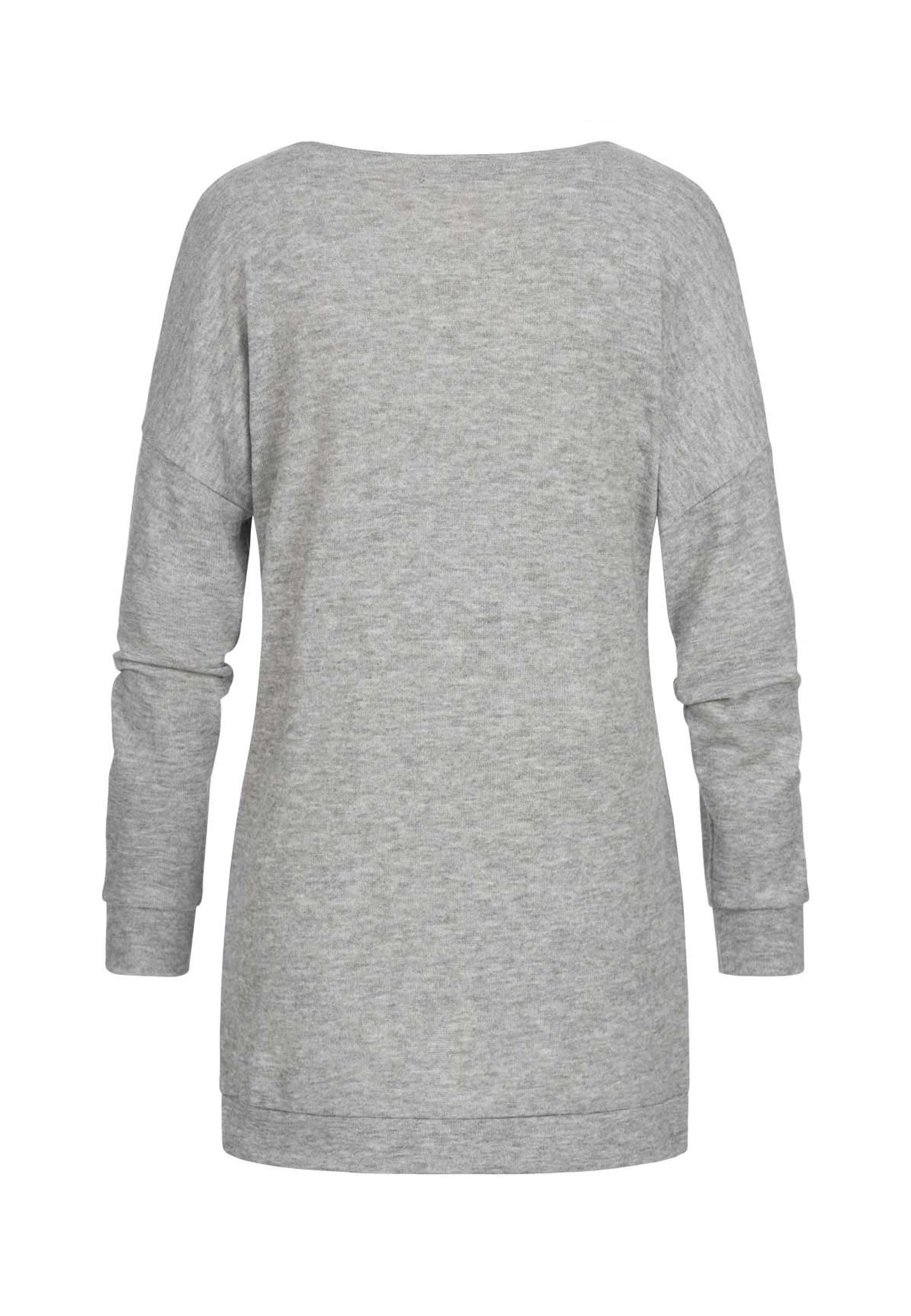 CLOUD 5IVE Sweater »CLOUD 5IVE Oversized Sweater V-Neck Pullover«
