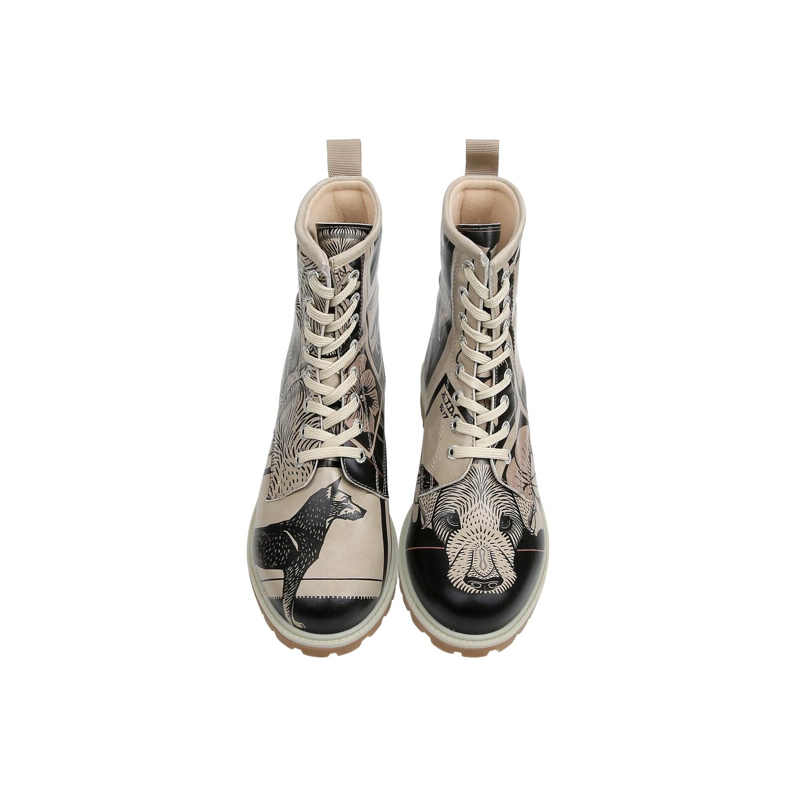 DOGO Schnürboots »Longe Boots Schnürstiefel Bad Boy Damen Stiefeletten«  Handgefertigt