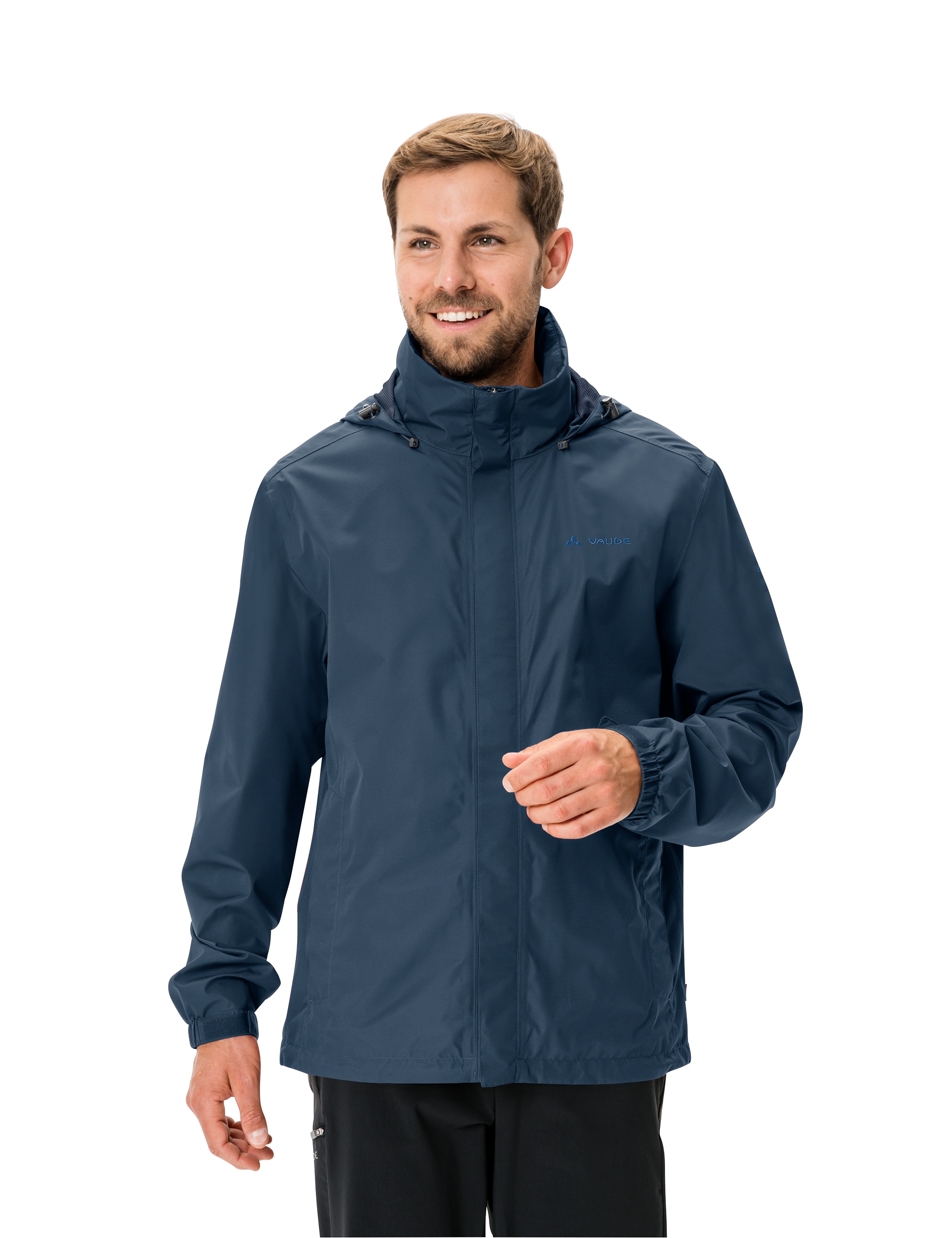 VAUDE Outdoorjacke "MENS ESCAPE LIGHT JACKET", (1 St.), mit Kapuze