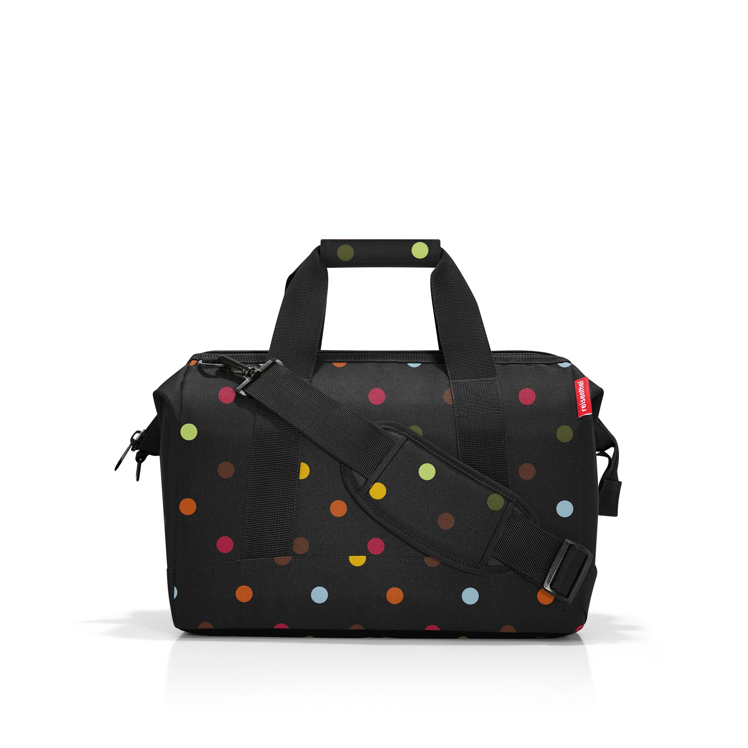 REISENTHEL Reisetasche "reisenthel allrounder M", bunt, Polyester, gepunktet, Taschen, Maße für Handgepäck