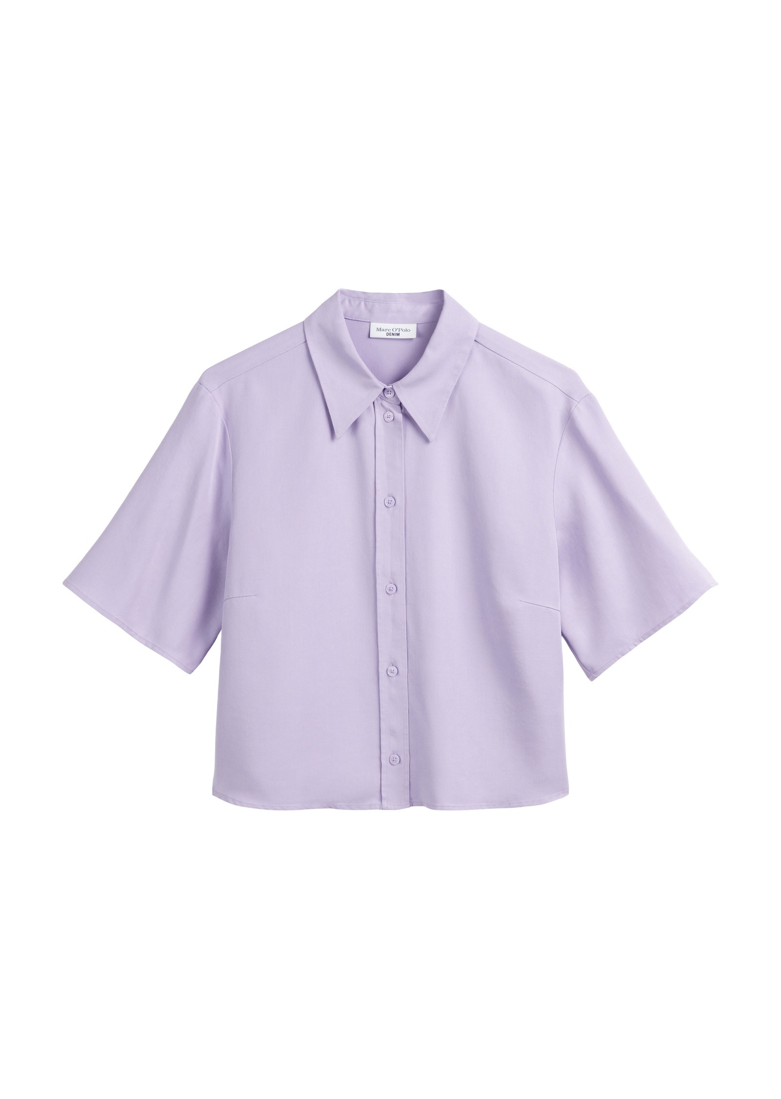 Marc O'Polo DENIM Kurzarmbluse »aus TENCEL™ Lyocell«