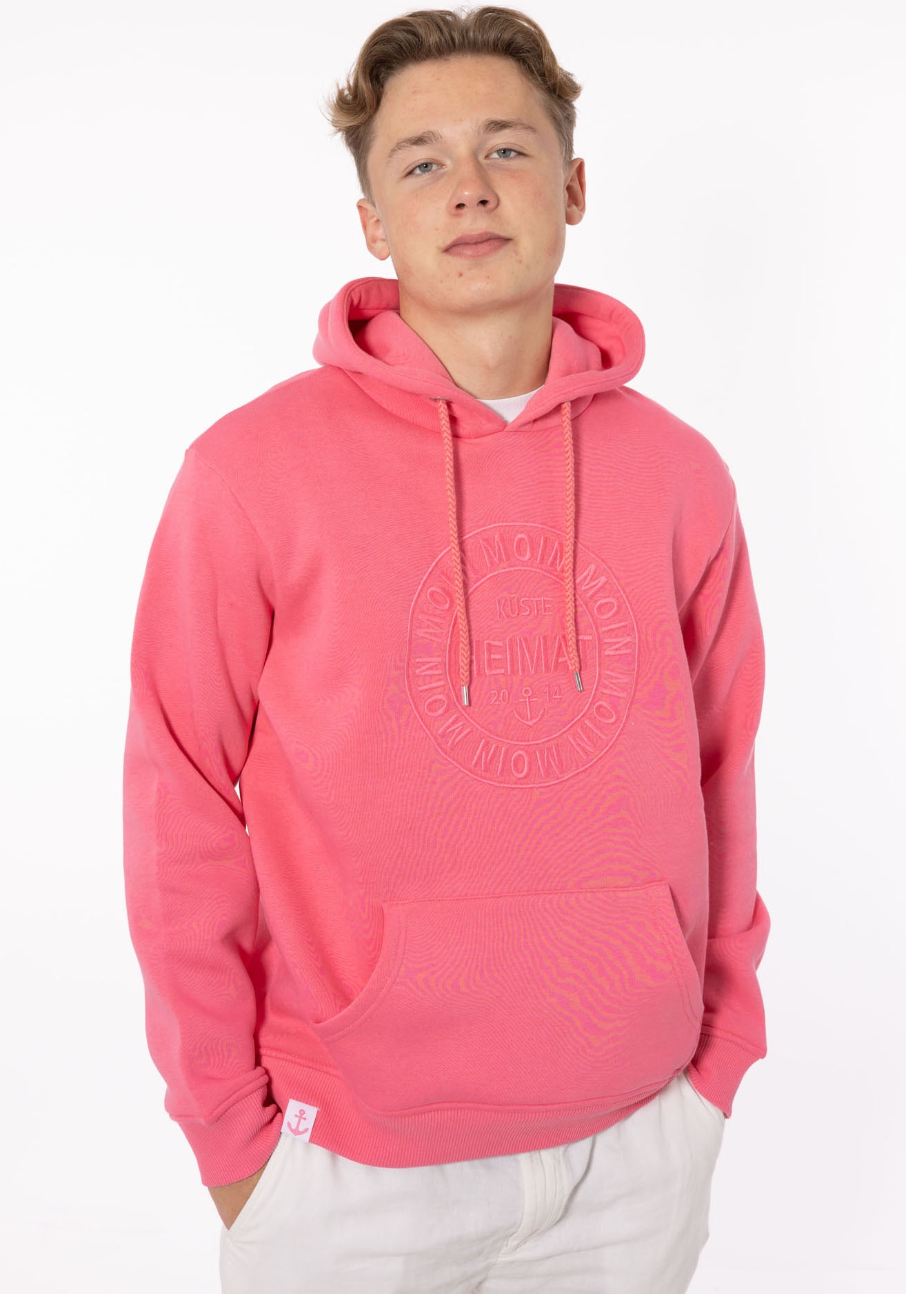 Hoodie »"Heimat 2014" Herren«, mit Fronttaschen und Kordel