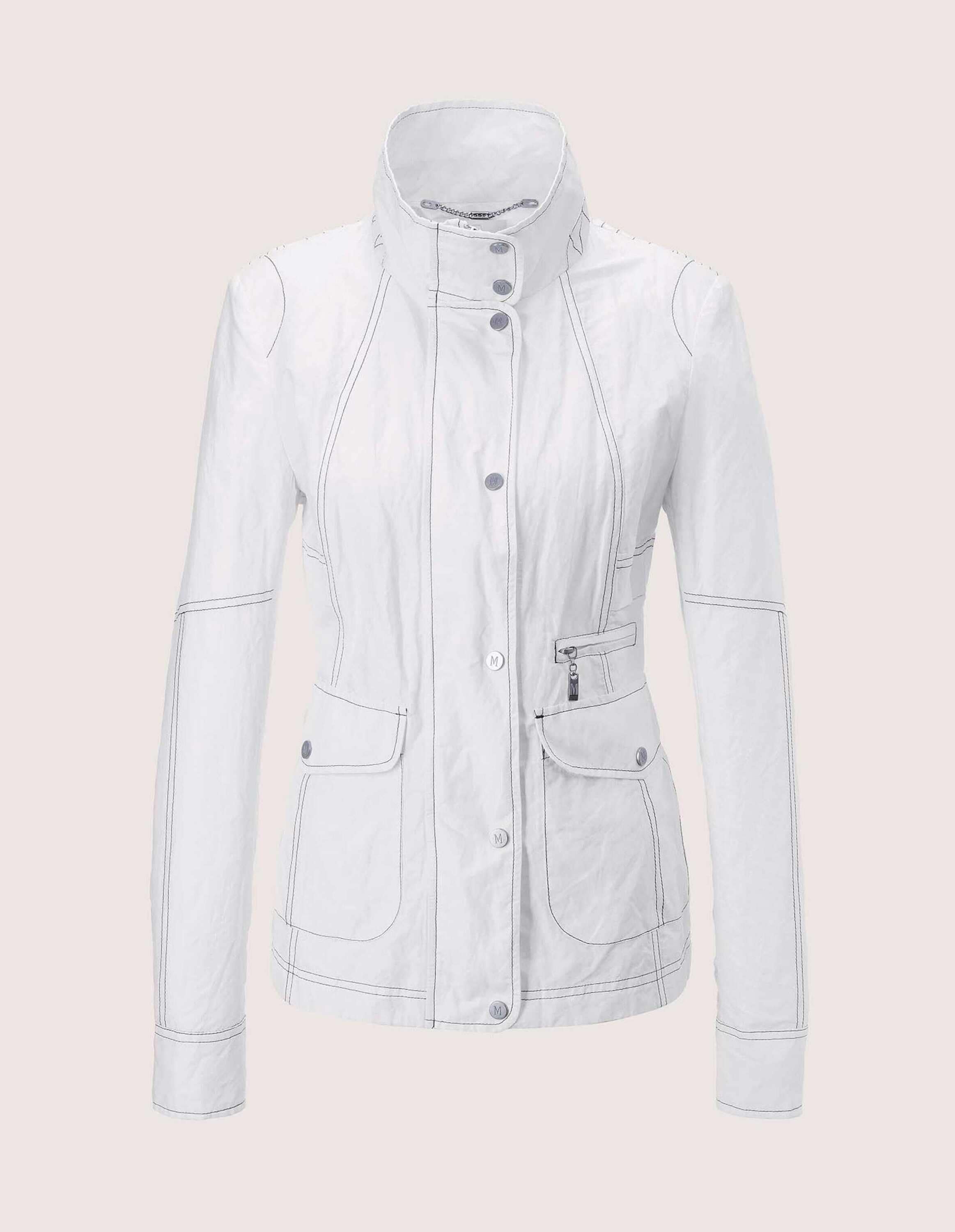 MADELEINE Sommerjacke "Sommerjacke Sportive Baumwolljacke mit Stehkragen" günstig online kaufen