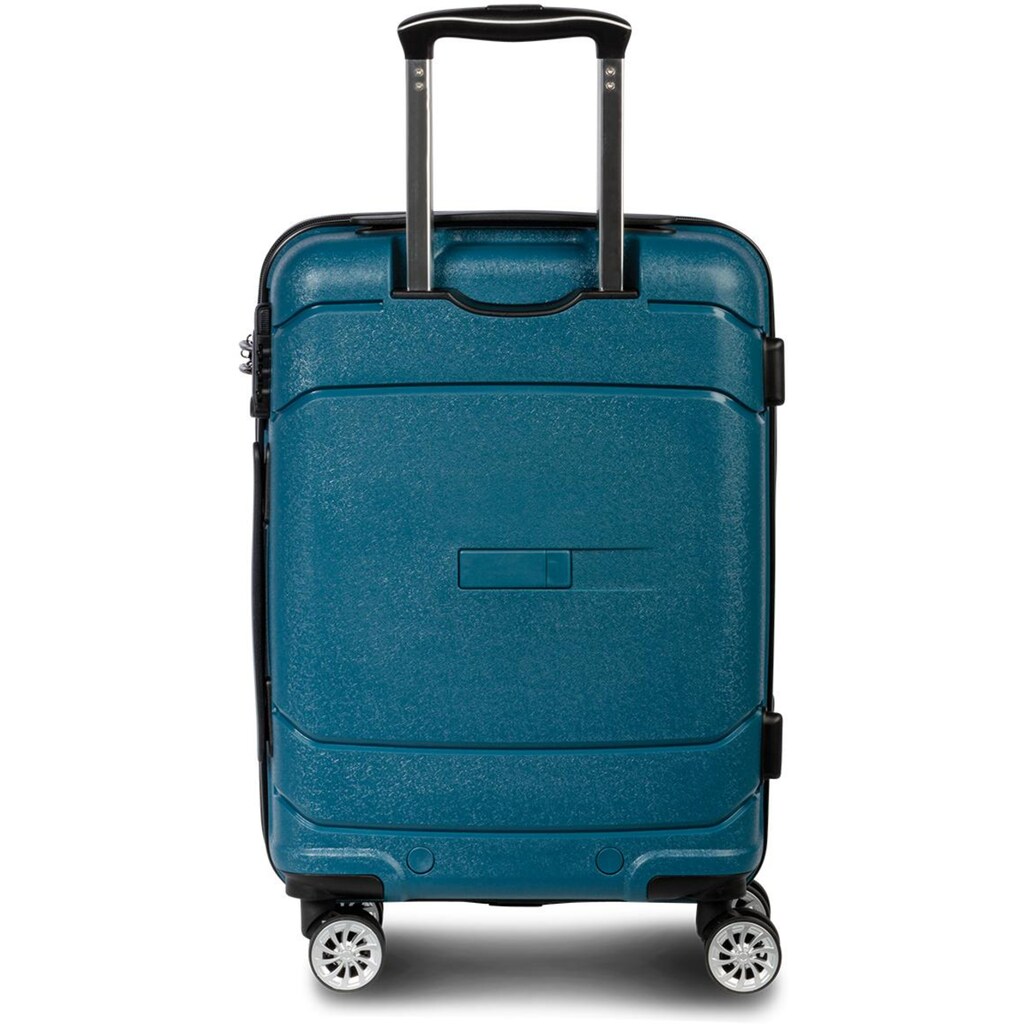 fabrizio® Trolleyset »Alpha, blau«, (3 tlg.)